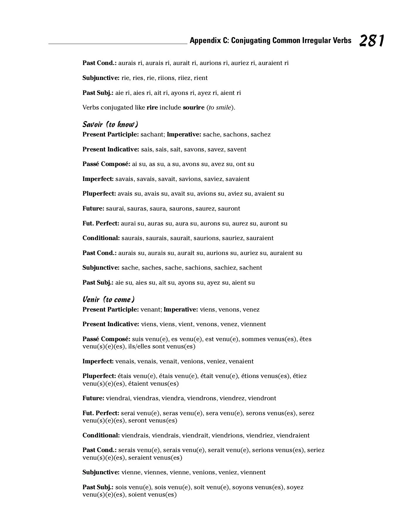 French Verbs(ISBN - 0471773883) - laili - Page 297 | Flip PDF Online ...
