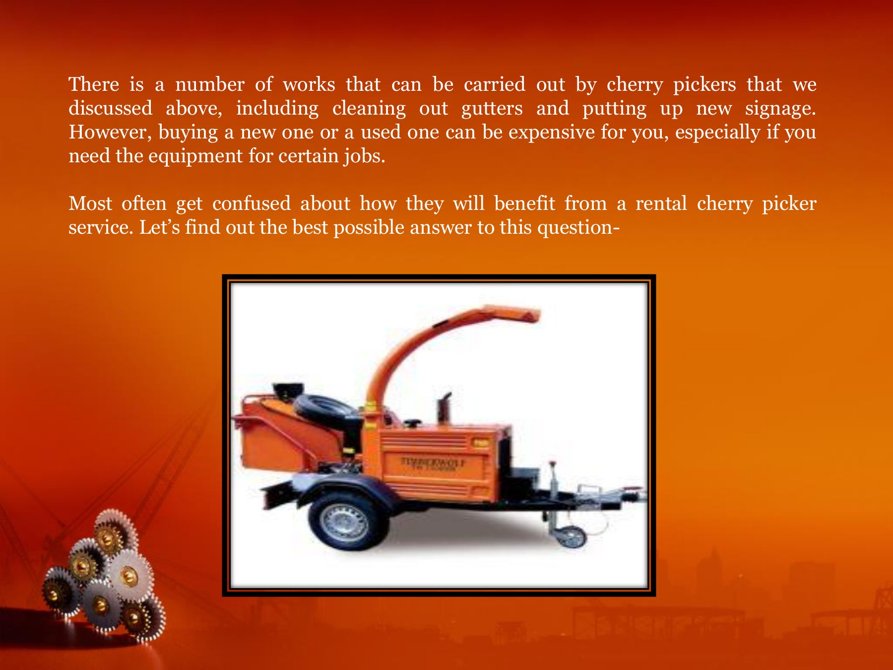 The Benefits of Cherry Picker Rental in Surrey mileshill786 Page 2
