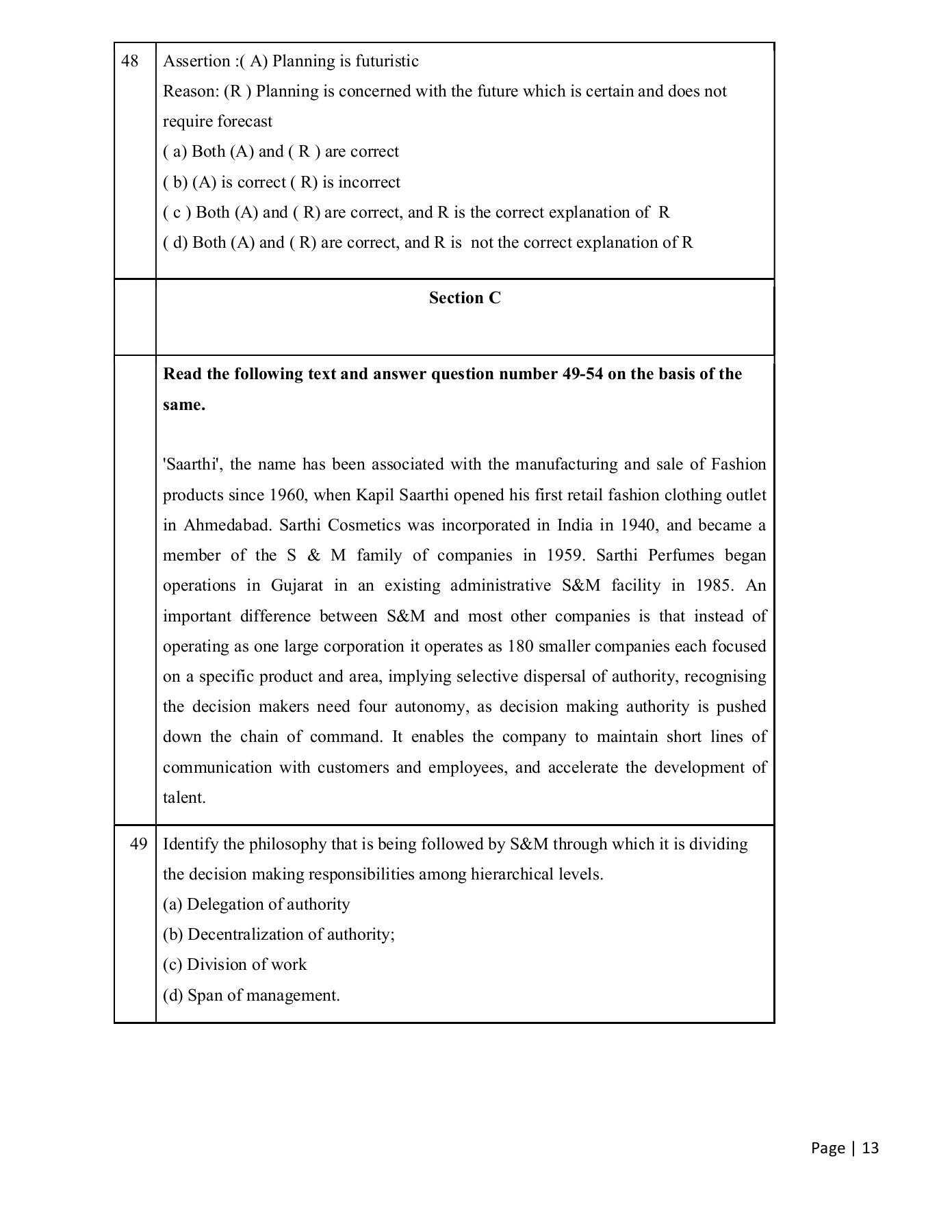 Business Studies CBSE Sample Papers 202122 Class 12 Full Marks Pvt