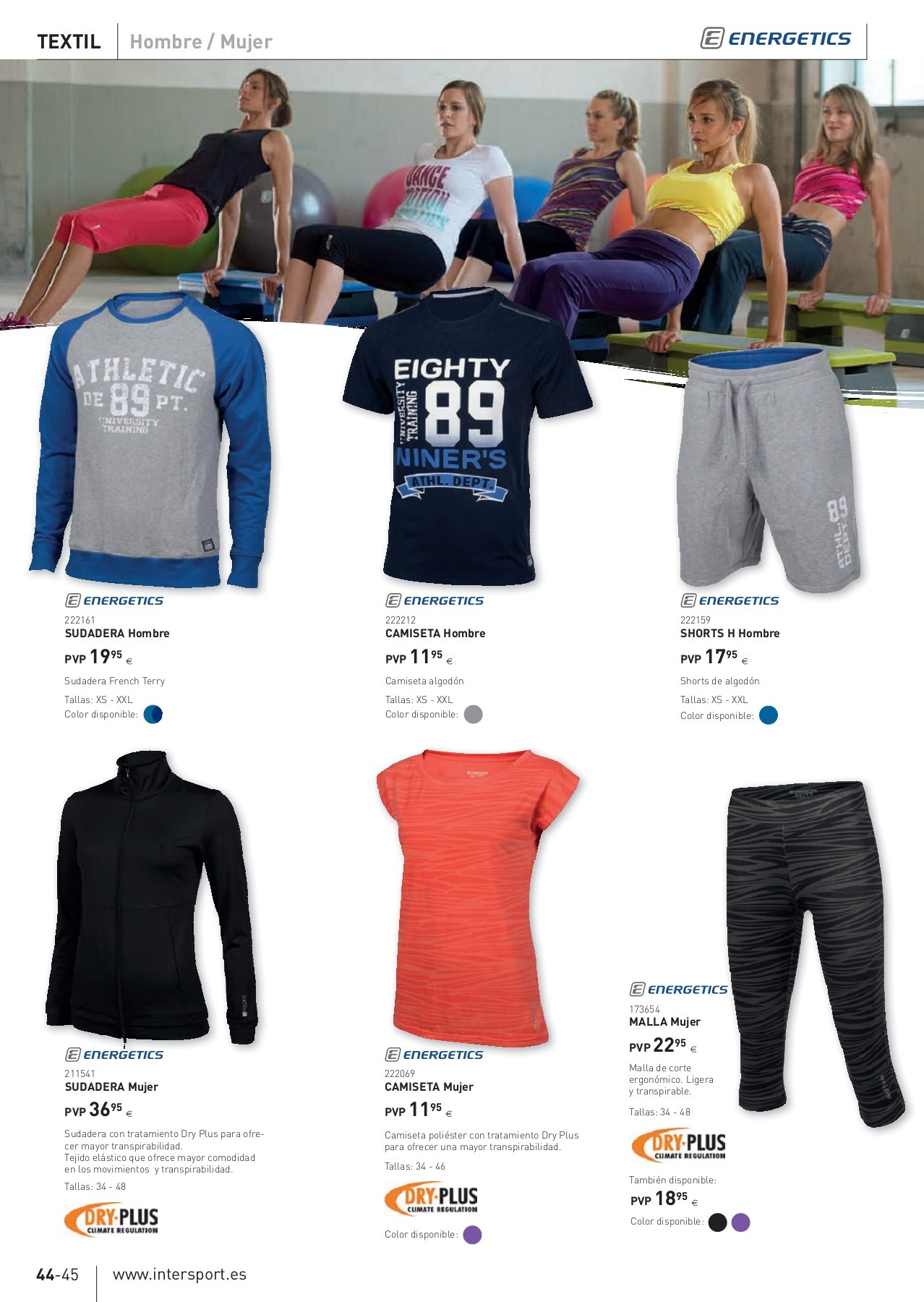 InterSport Catálogo FITNESS Decatalogos Página 44 Flip PDF en