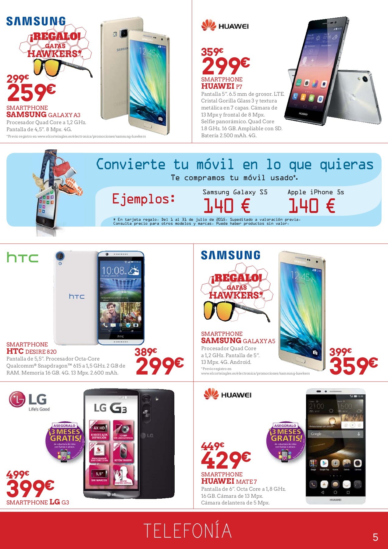 El corte inglés Catálogo de Tablets Decatalogos Página 5 Flip