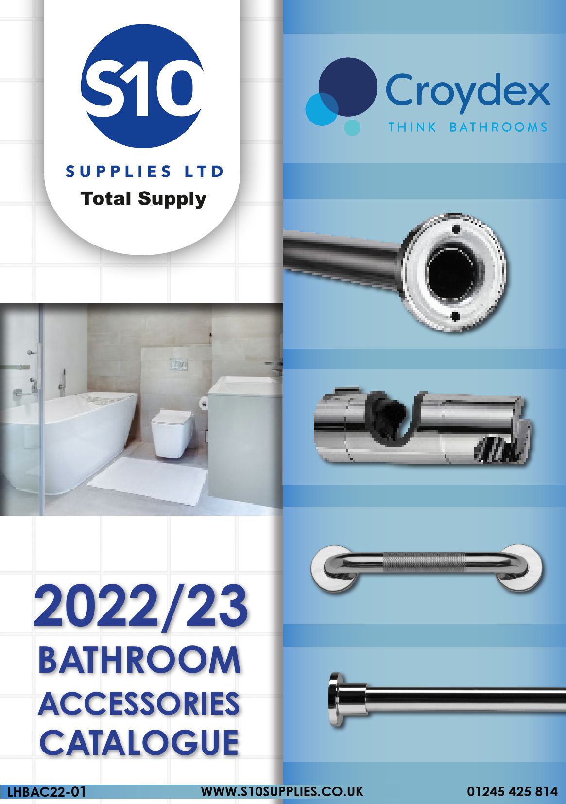 Catalogue Bathroom Accessories Croydex 21/22 S10 Supplies Page