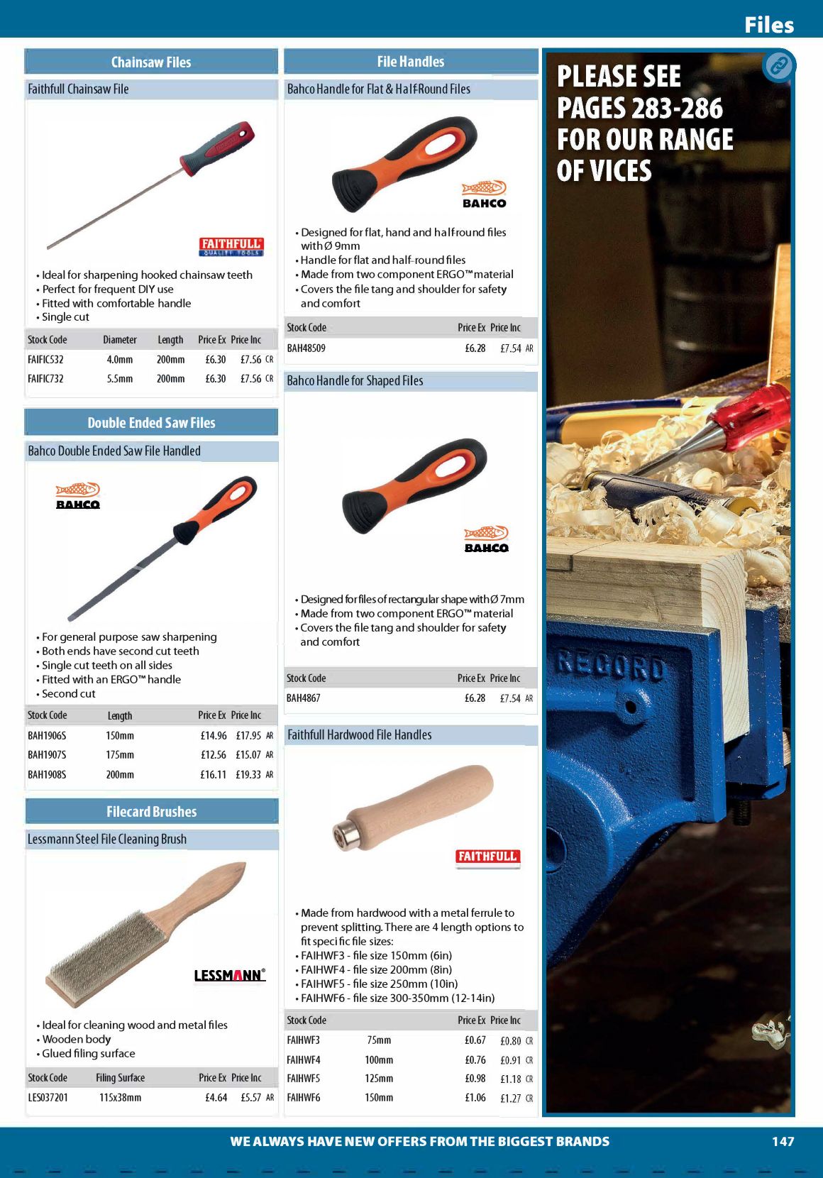 Complete Tool Catalogue Part One S10 Supplies Page 147 Flip PDF
