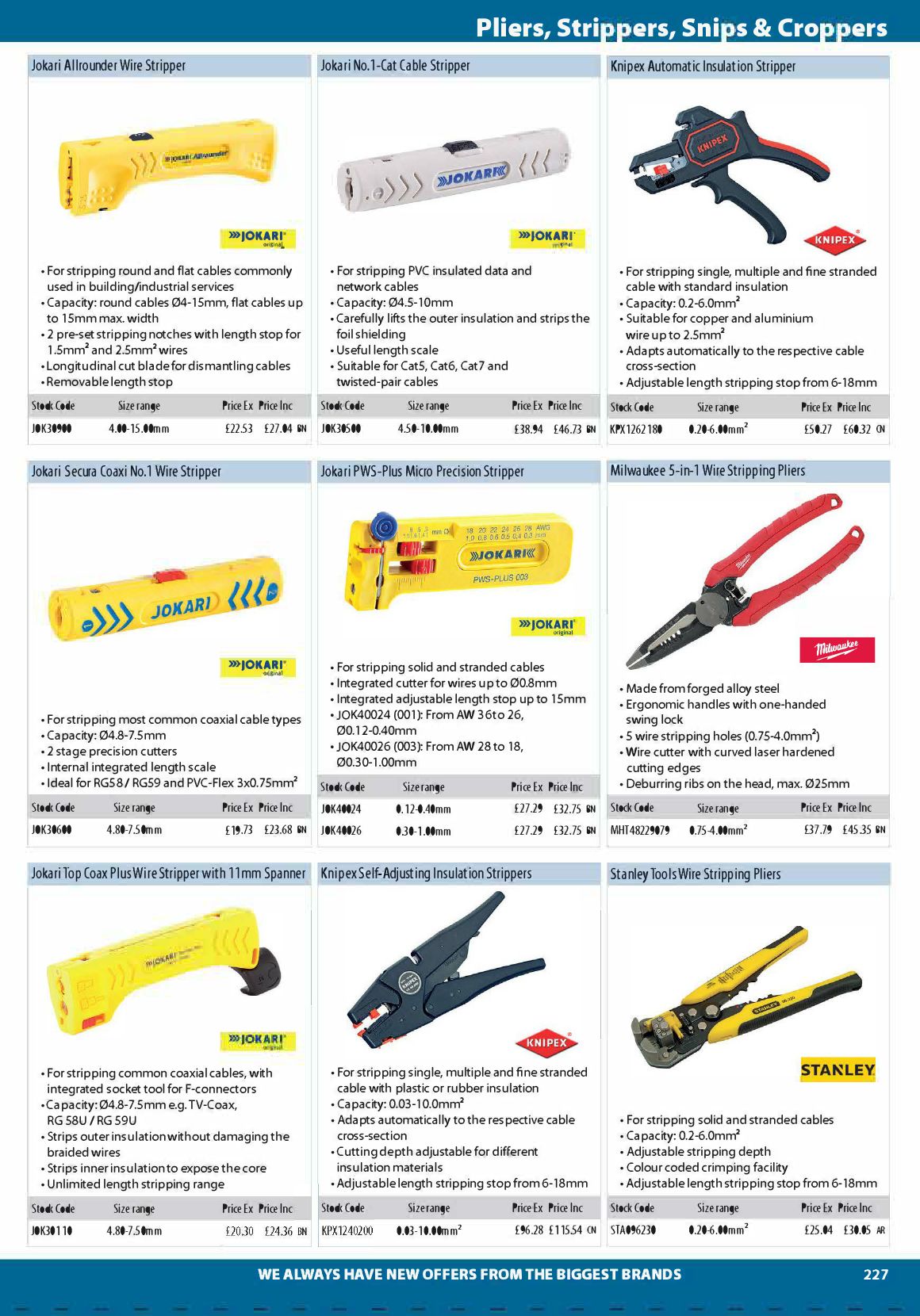 Complete Tool Catalogue Part One S10 Supplies Page 227 Flip PDF
