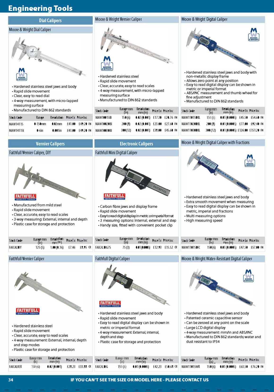 Complete Tool Catalogue Part One S10 Supplies Page 34 Flip PDF