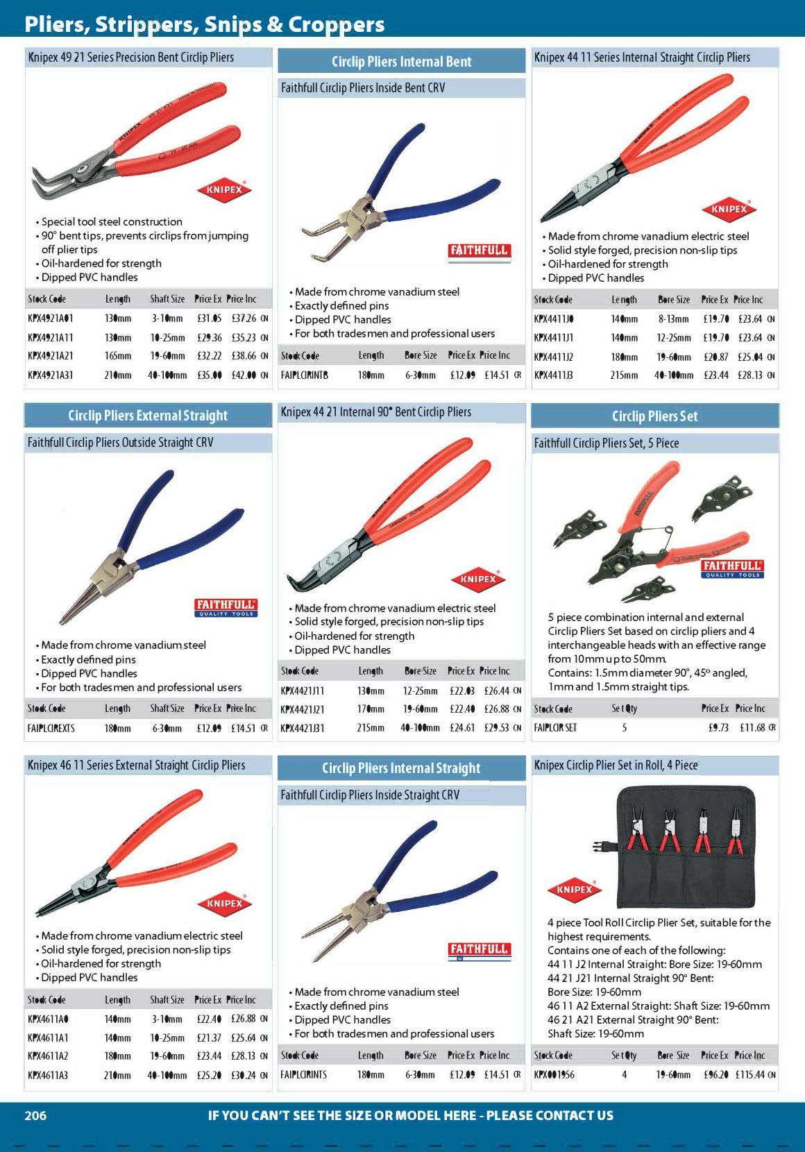Complete Tool Catalogue Part One S10 Supplies Page 206 Flip PDF