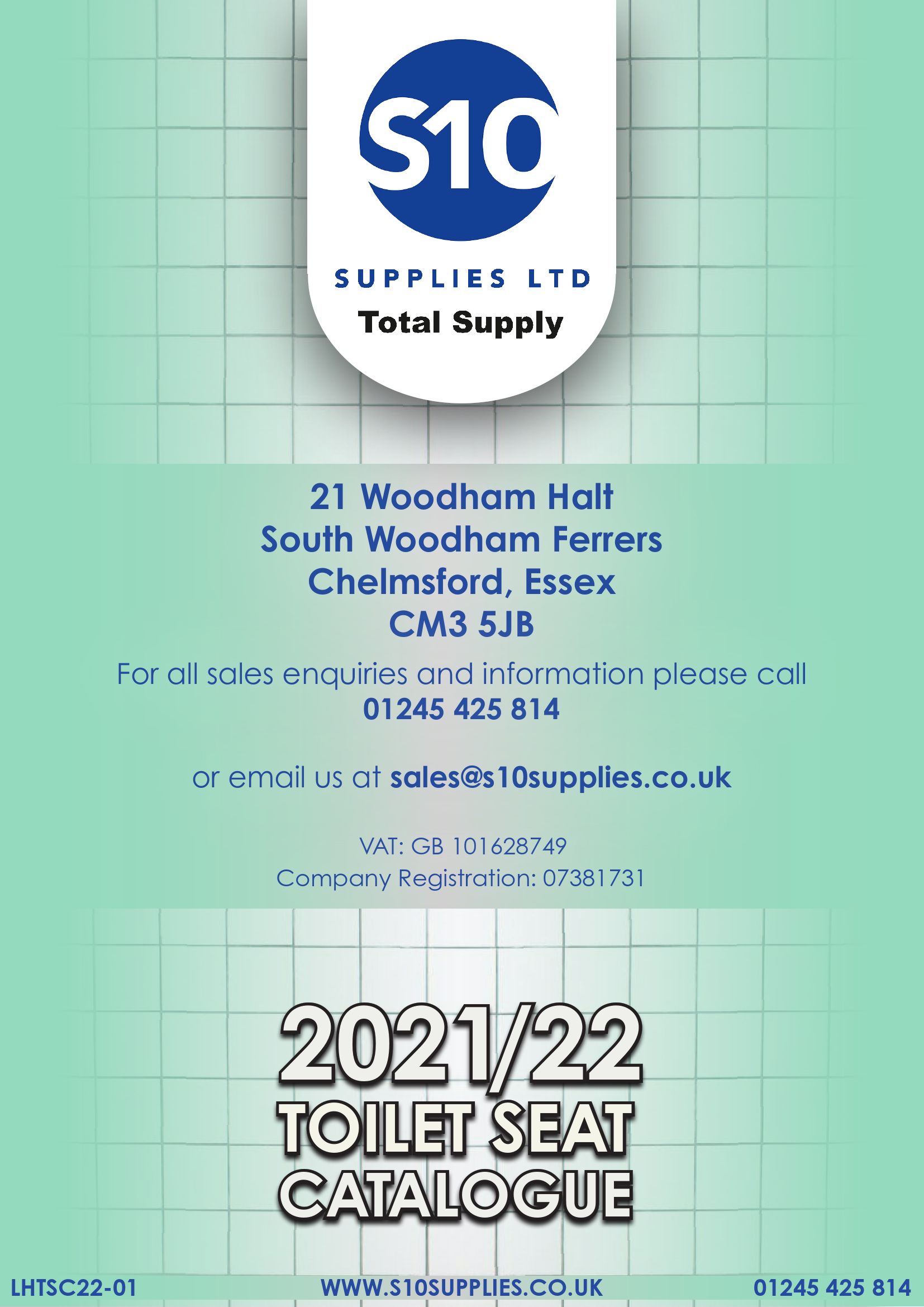 Catalogue Toilet Seat Catalogue 21/22 S10 Supplies Page 20 Flip