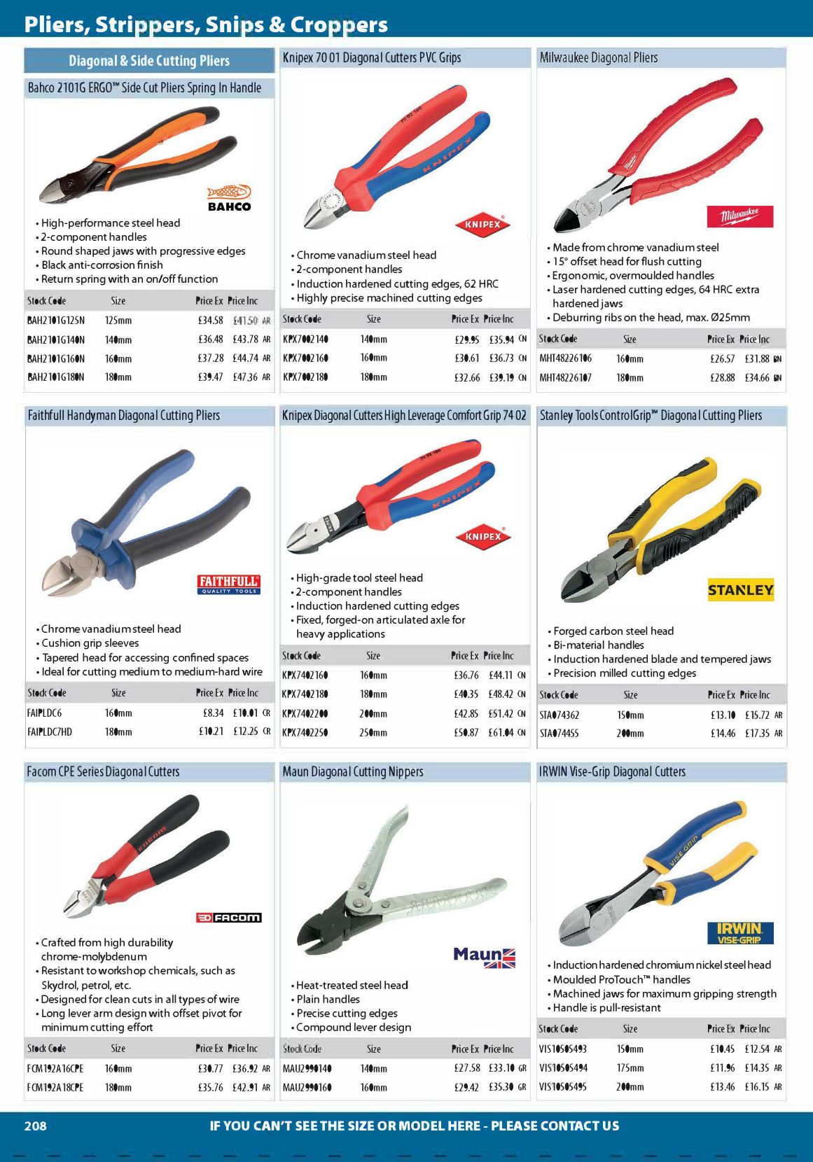 Complete Tool Catalogue S10 Supplies Page 208 Flip PDF Online
