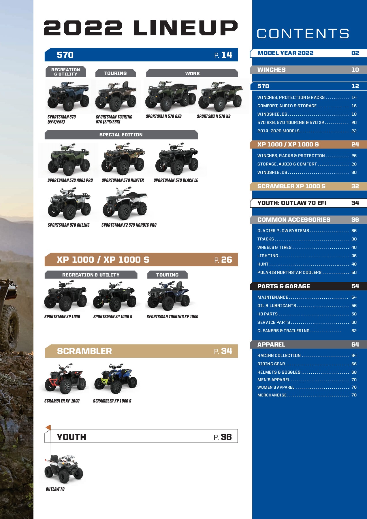 MY22SportsmanPGACatalogEMEALR Polaris Scandinavia Page 3