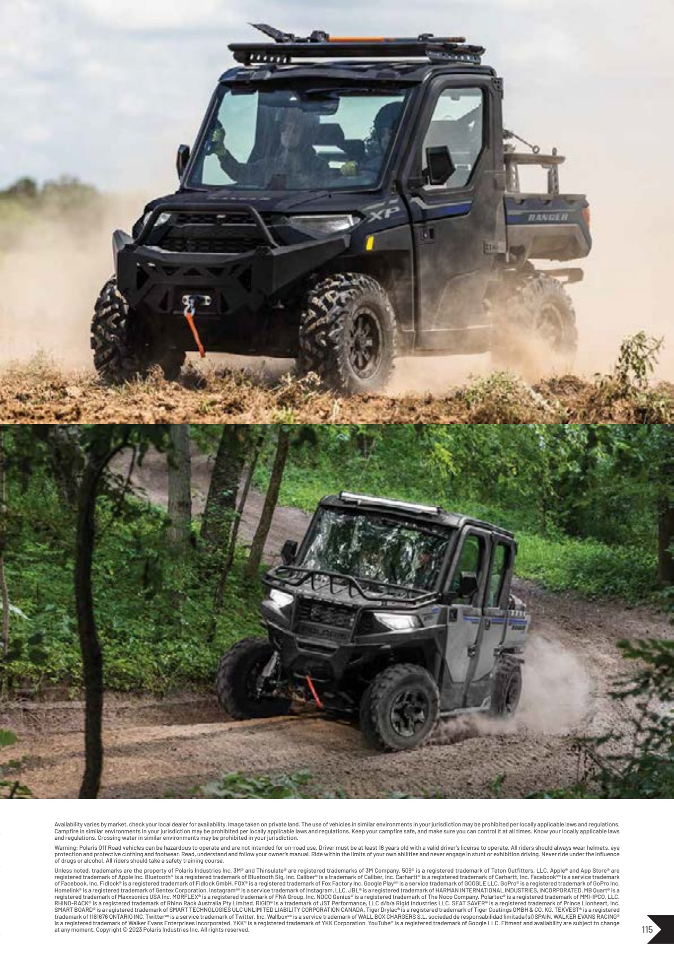 MY24RANGERPGA catalogue Polaris Scandinavia Page 115 Flip PDF