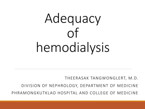 900930อธีรศักดิ์Adequacyofhemodialysis