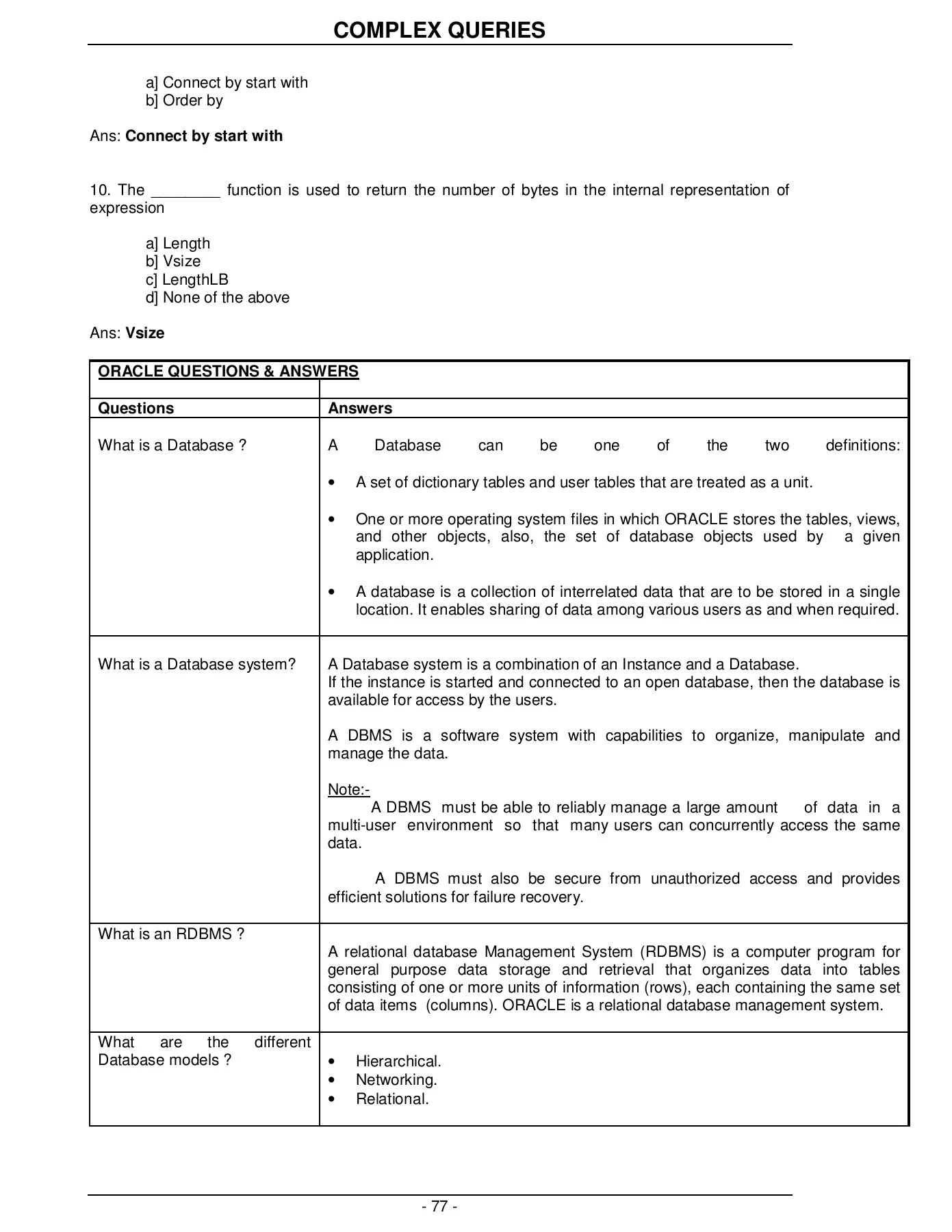 Complex SQL Queries - atsalfattan - Page 77 | Flip PDF Online | PubHTML5