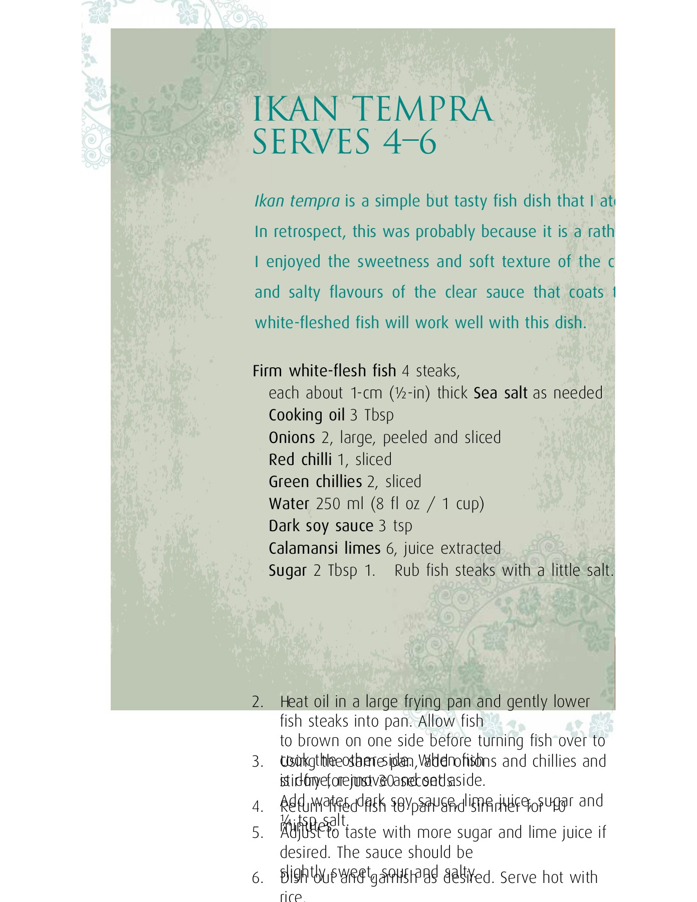 Peranakan Heritage Cooking ห้องสมุดเฉลิมพระเกียรติ ๕๐ พรรษาอำเภอกะทู้