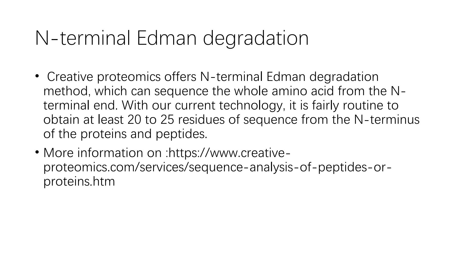 Nterminal Edman degradation Sherry Cryer Page 1 2 Flip PDF