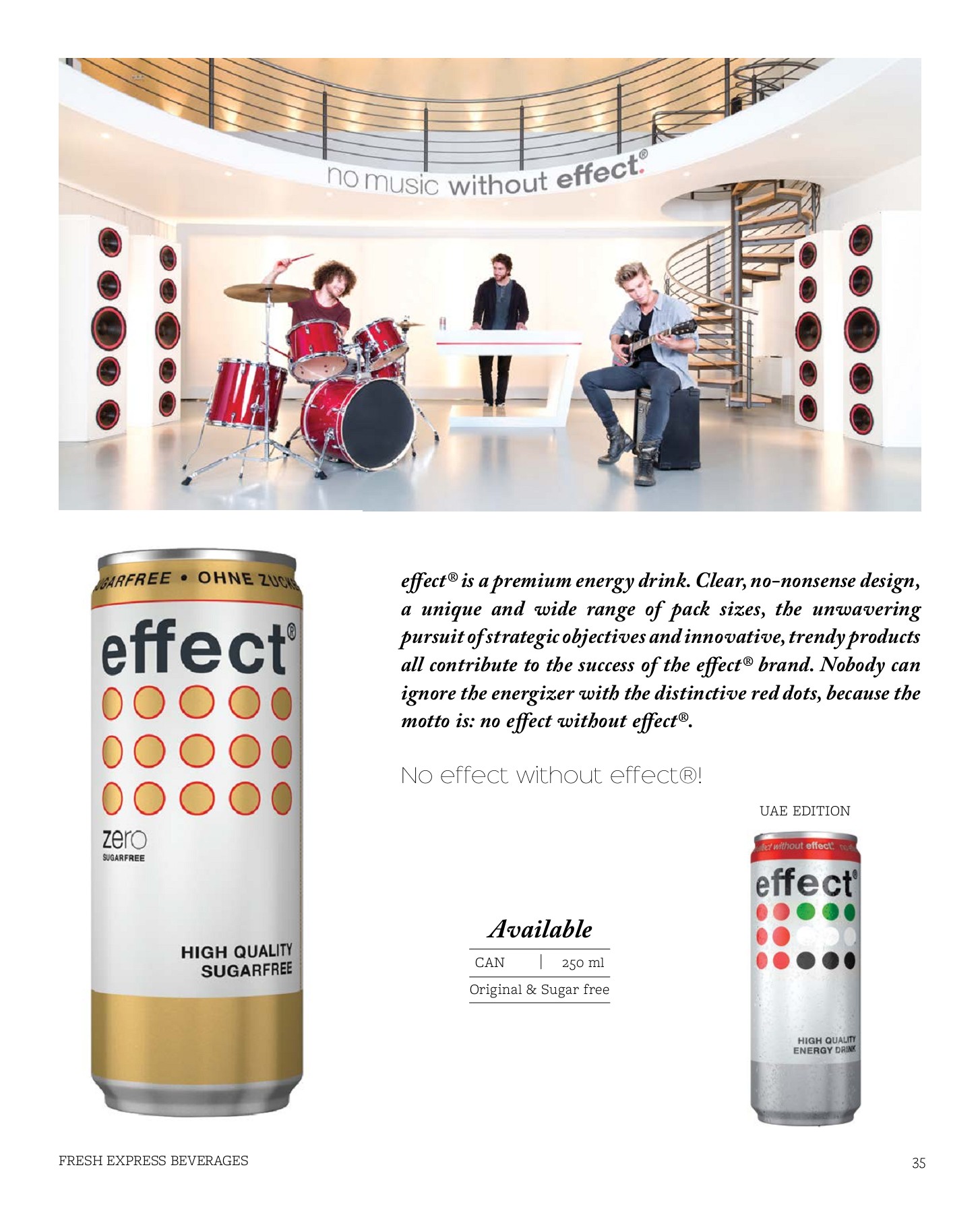 Fresh Express Beverage Catalogue 2019 Page