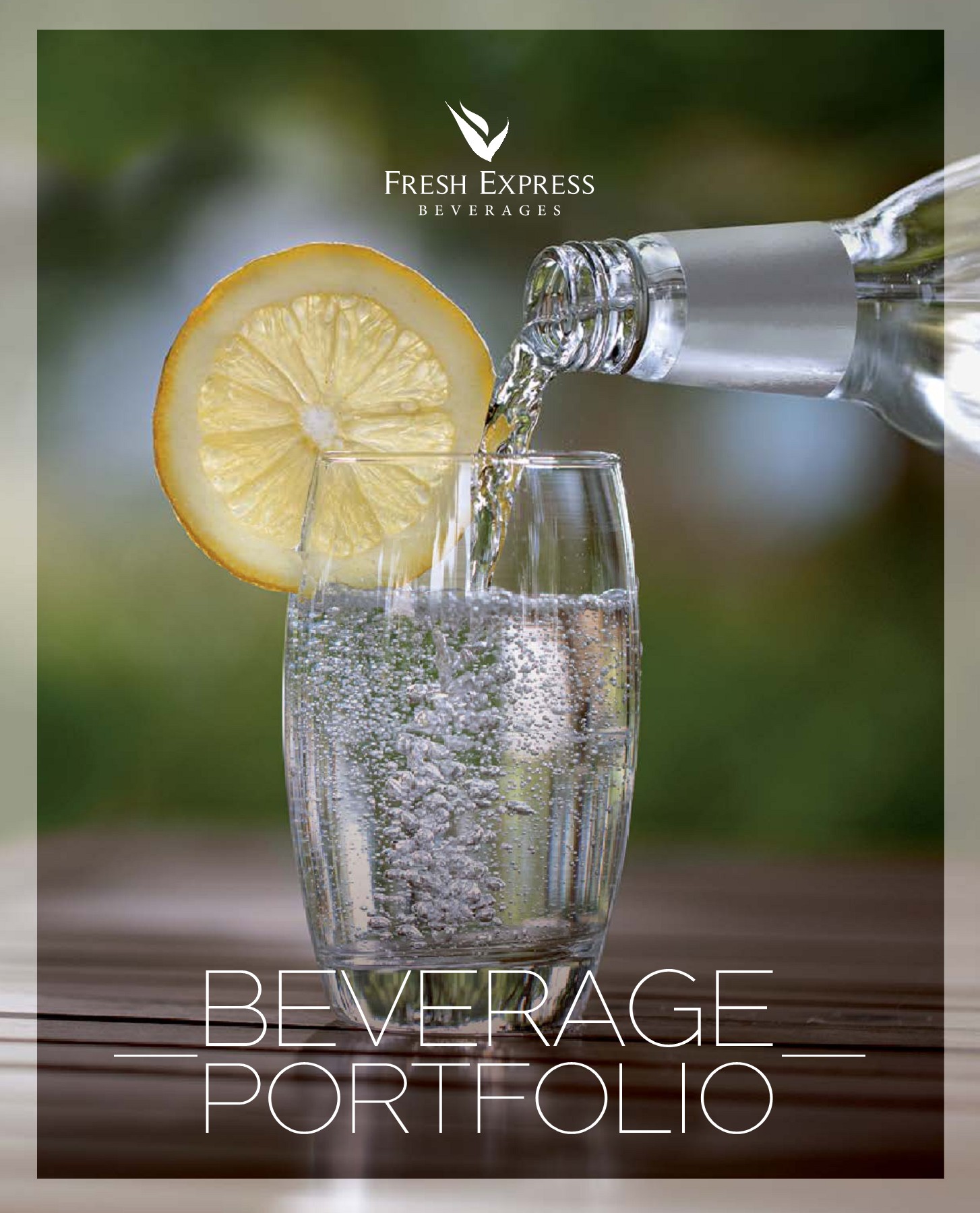 Fresh Express Beverage Catalogue 2021 Page
