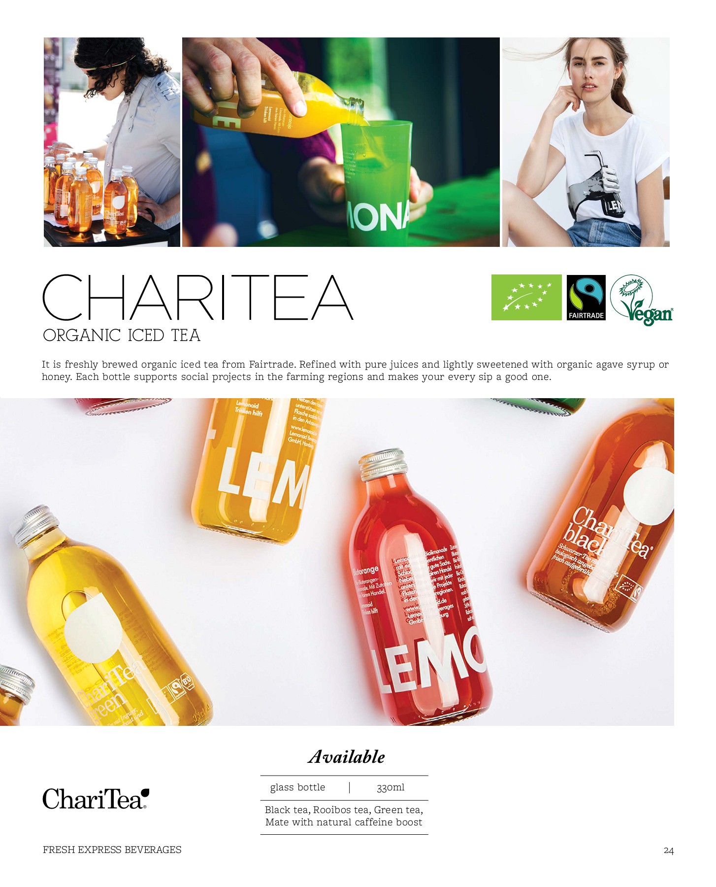 Fresh Express Beverage Catalogue 2021 Page