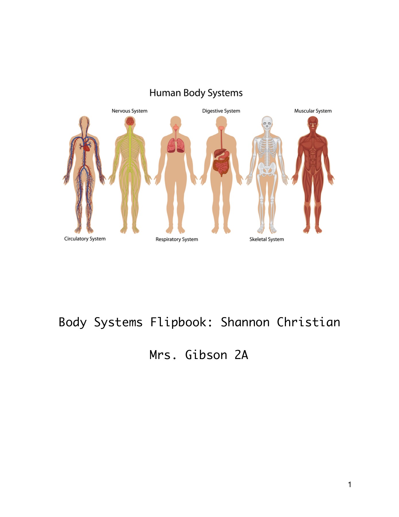 Body Systems Flipbook shannon.christian.692 Page 1 26 Flip PDF