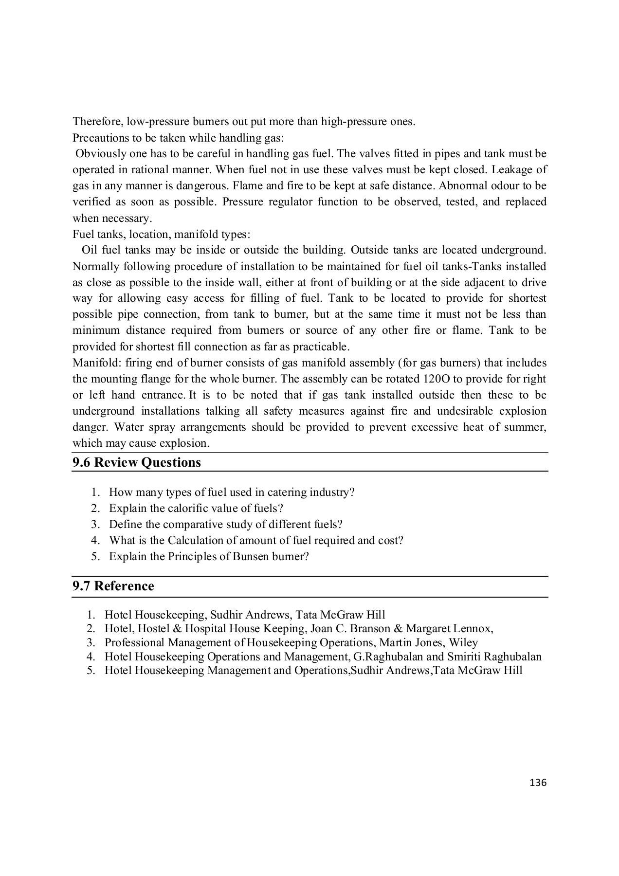 Housekeeping Operation A Reference Book Pokhara School of Tourism