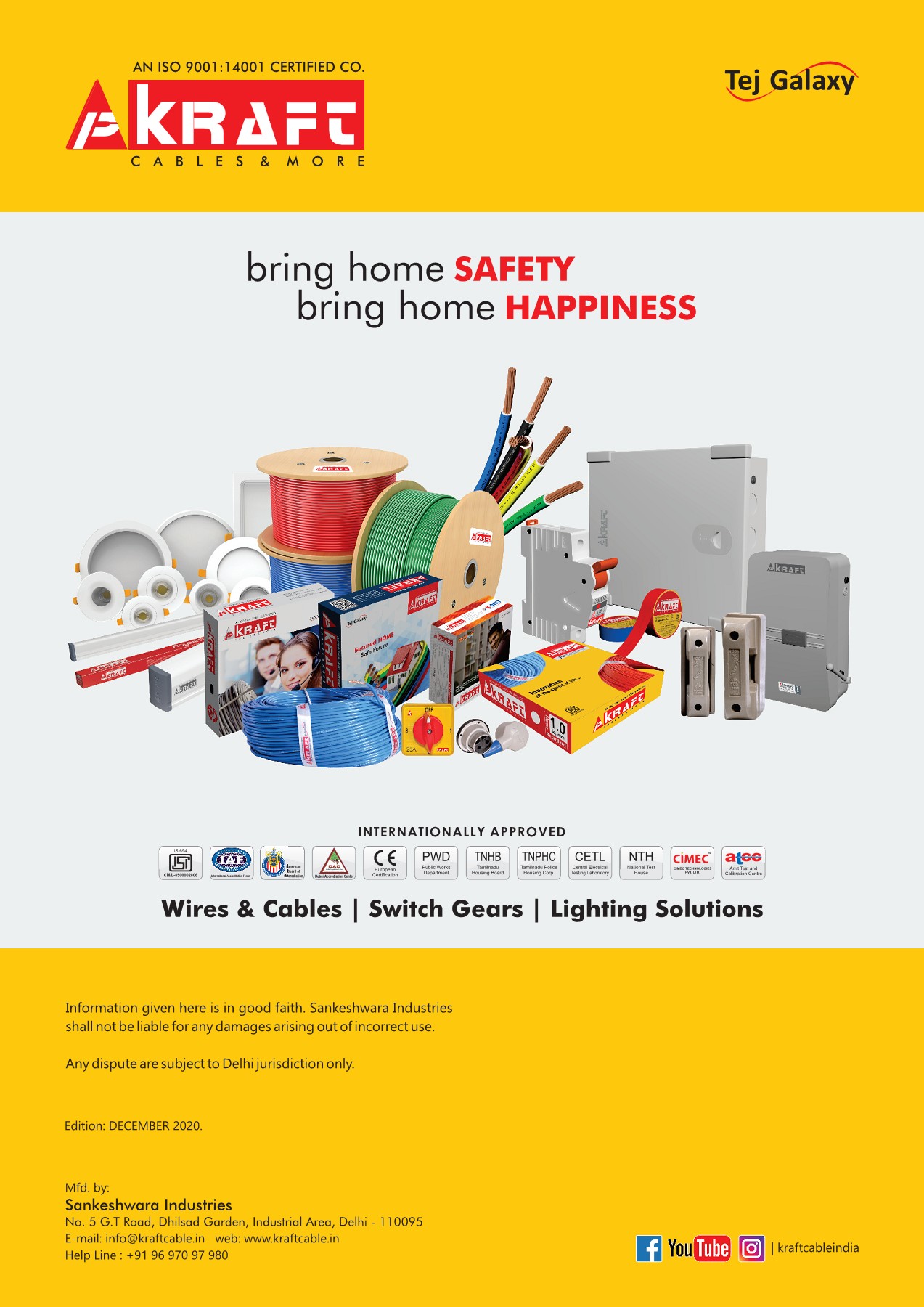KRAFT Product Portfolio Dec 2020 Catalogue mitvenkiqrc Page 20