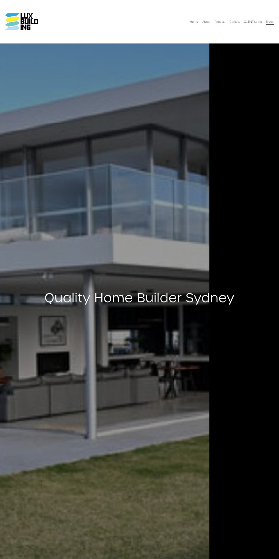 Quality Home Builder Sydney luxbuildingsydney Page 1 2 Flip PDF