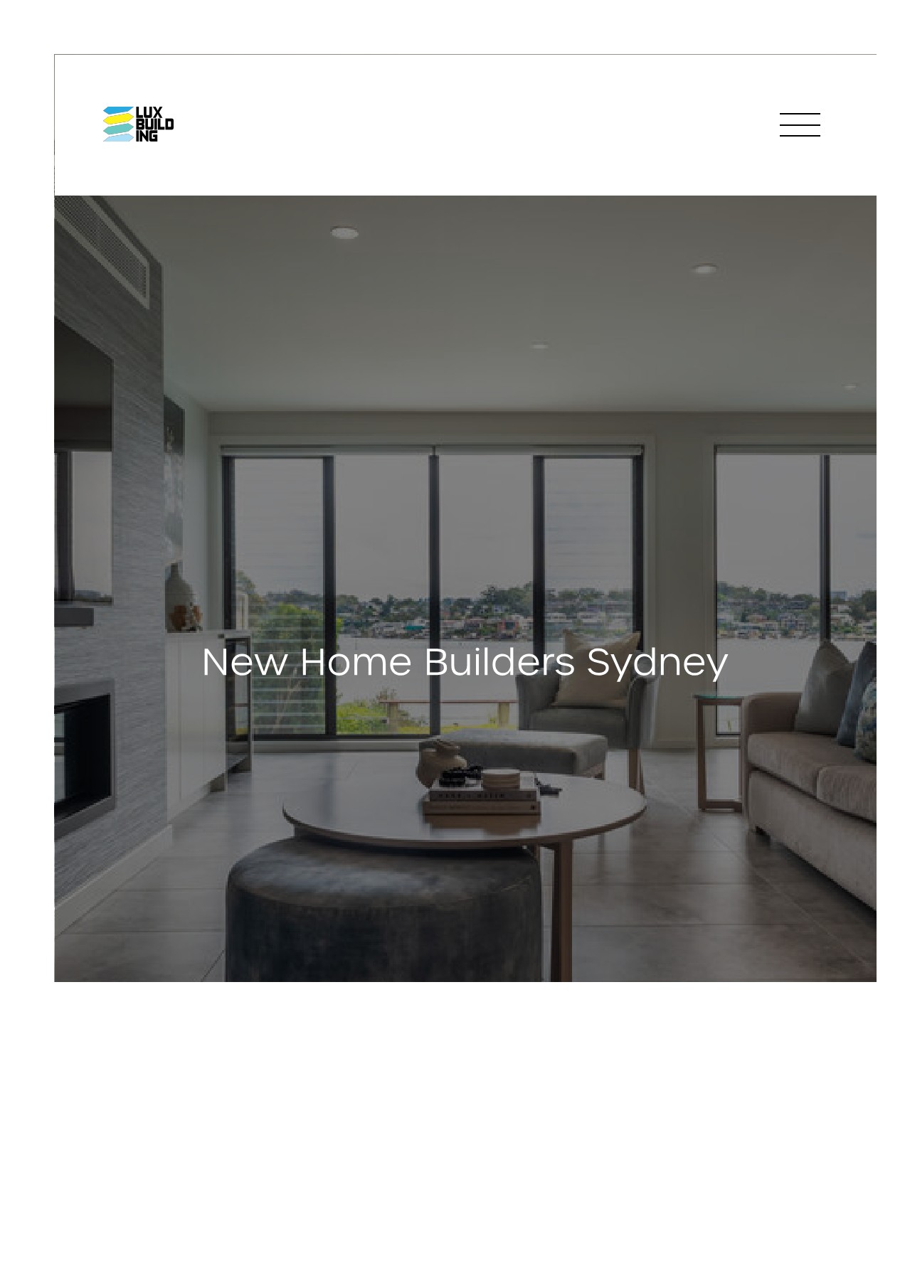 Quality Home Builder Sydney luxbuildingsydney Page 1 5 Flip PDF