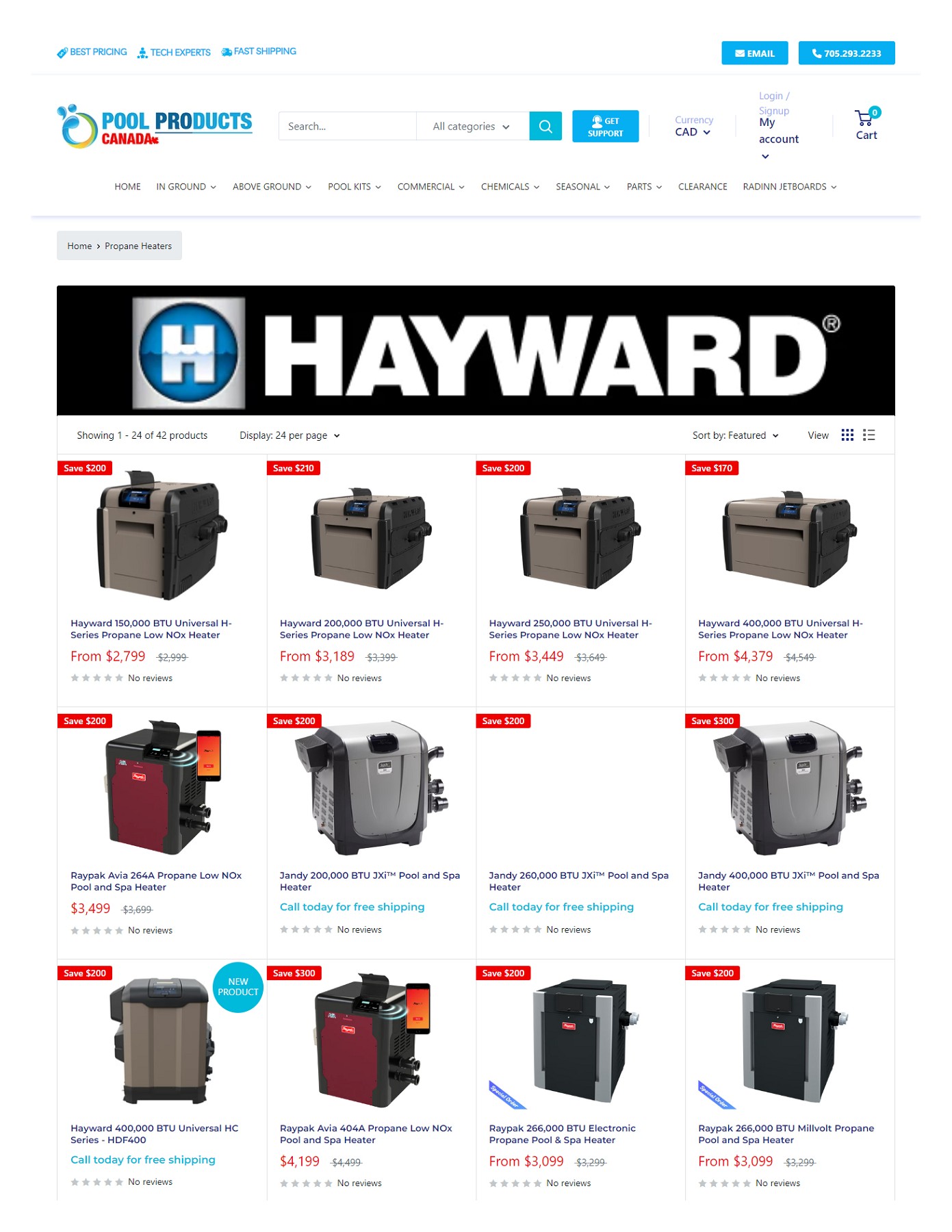 Propane Pool Heater Canada Pool Products Canada Page 1 3 Flip