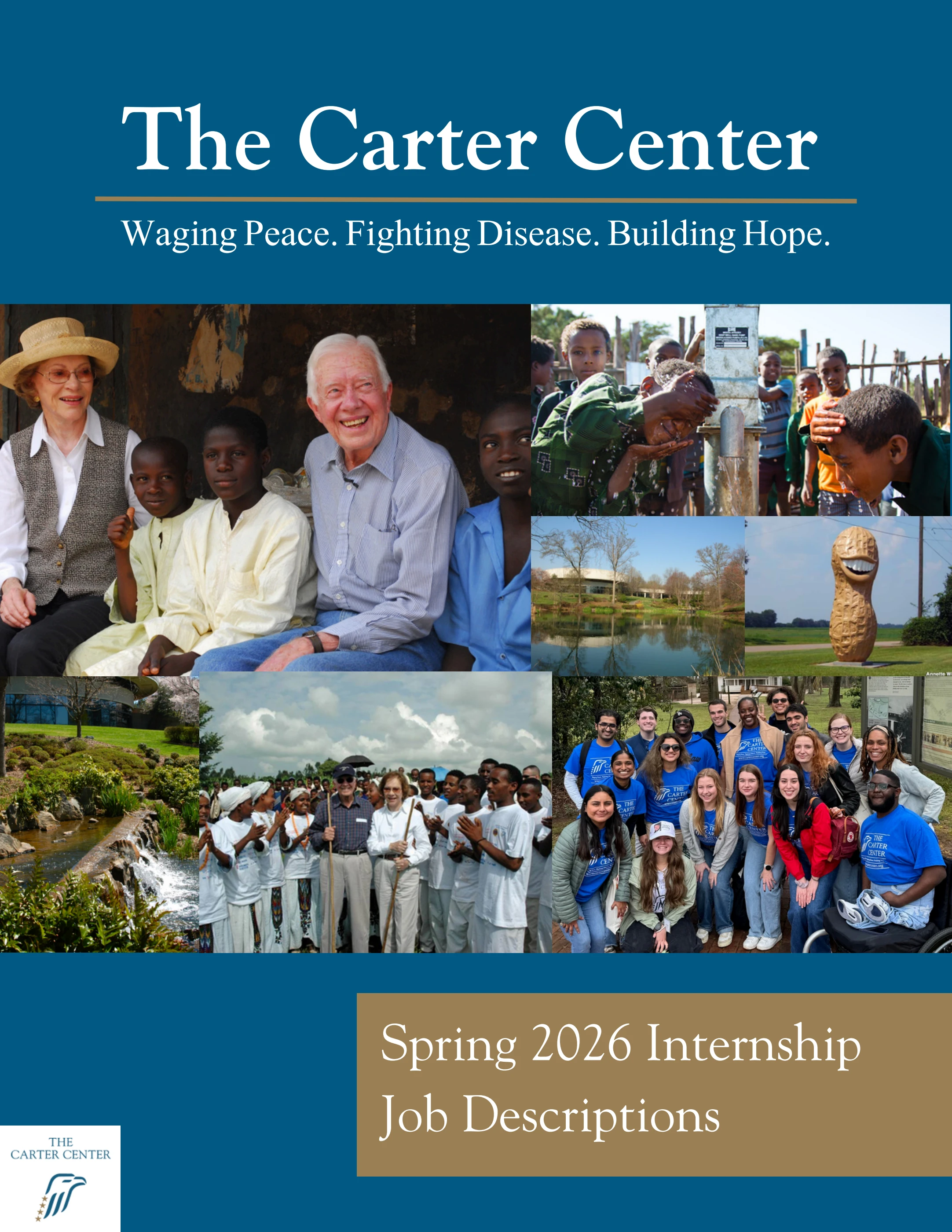 Carter Spring Spring 2026 Carter Center Internship Descriptions