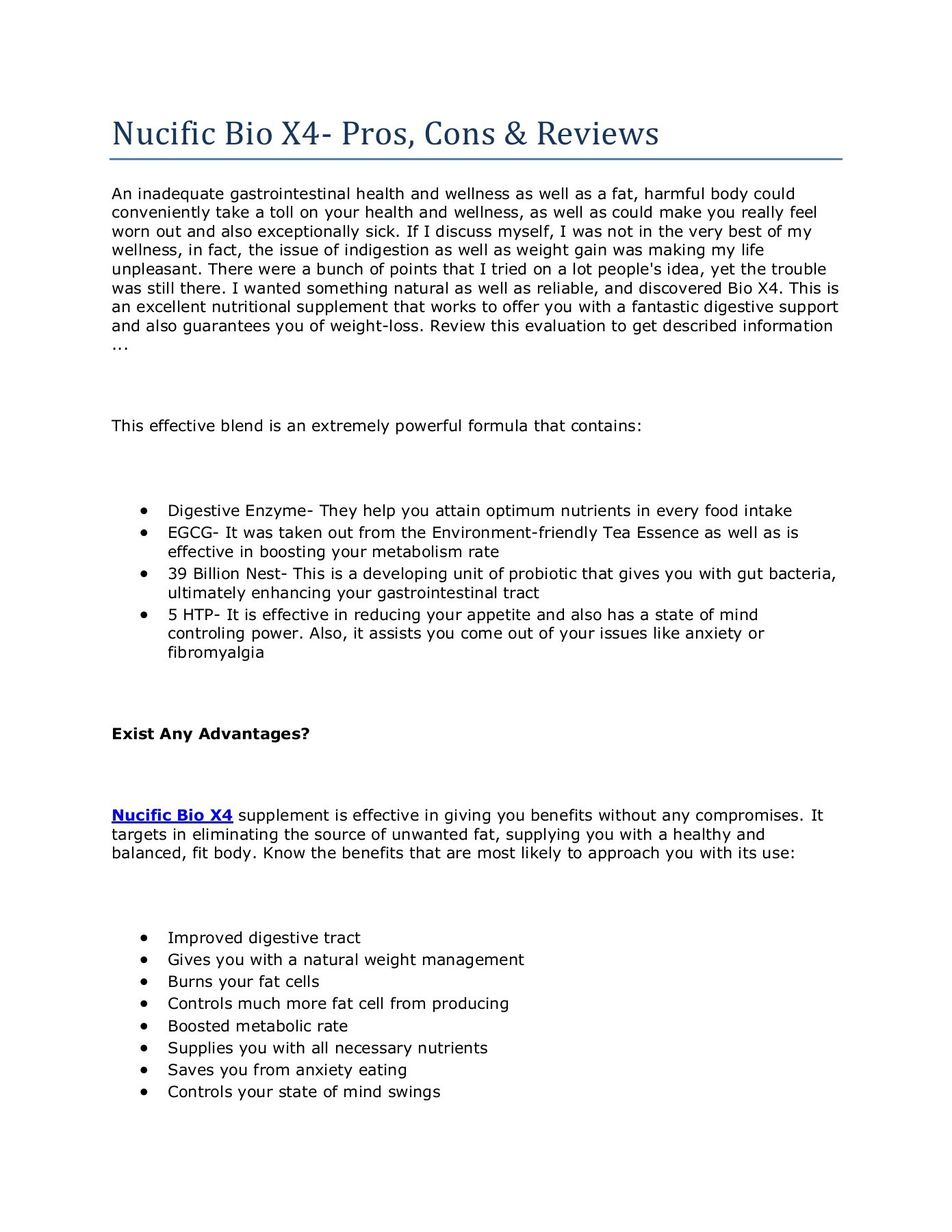 Nucific Bio X4 Pros, Cons & Reviews thomasmike098 Page 1 3