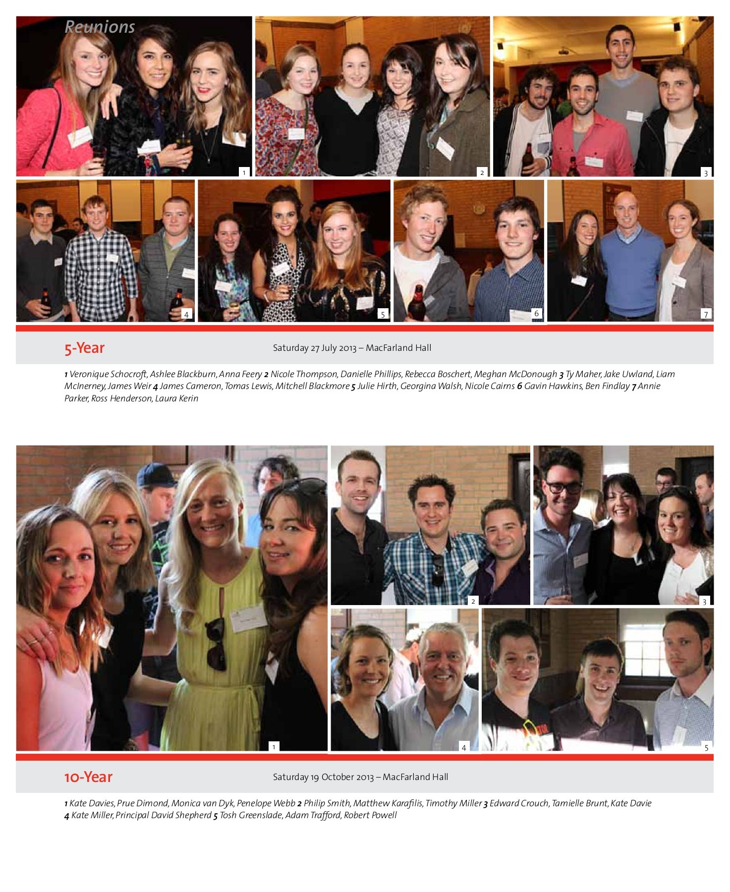 Ringaroo December 2013 Old Collegians News Ballarat Clarendon College