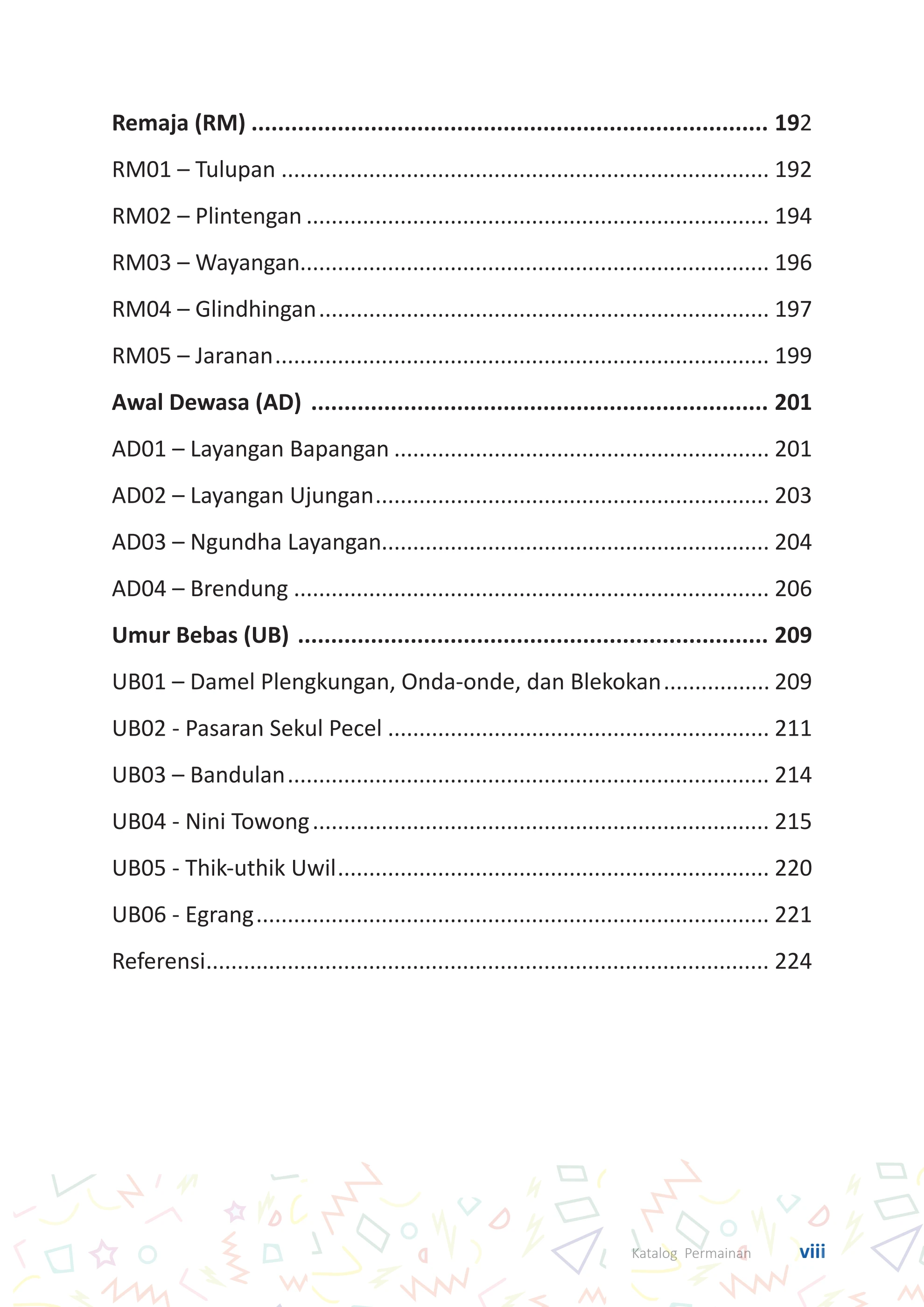 Yuwana Language Katalog Permainan Karya Terpilih dari Proyek Yuwana Bagian 1 - Sendi ...