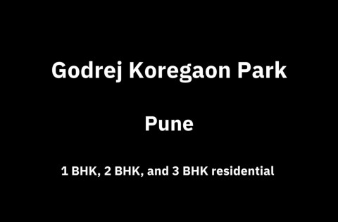Godrej Koregaon Park Pune | E-Brochure - Isharat Ali - Page 1 - 11