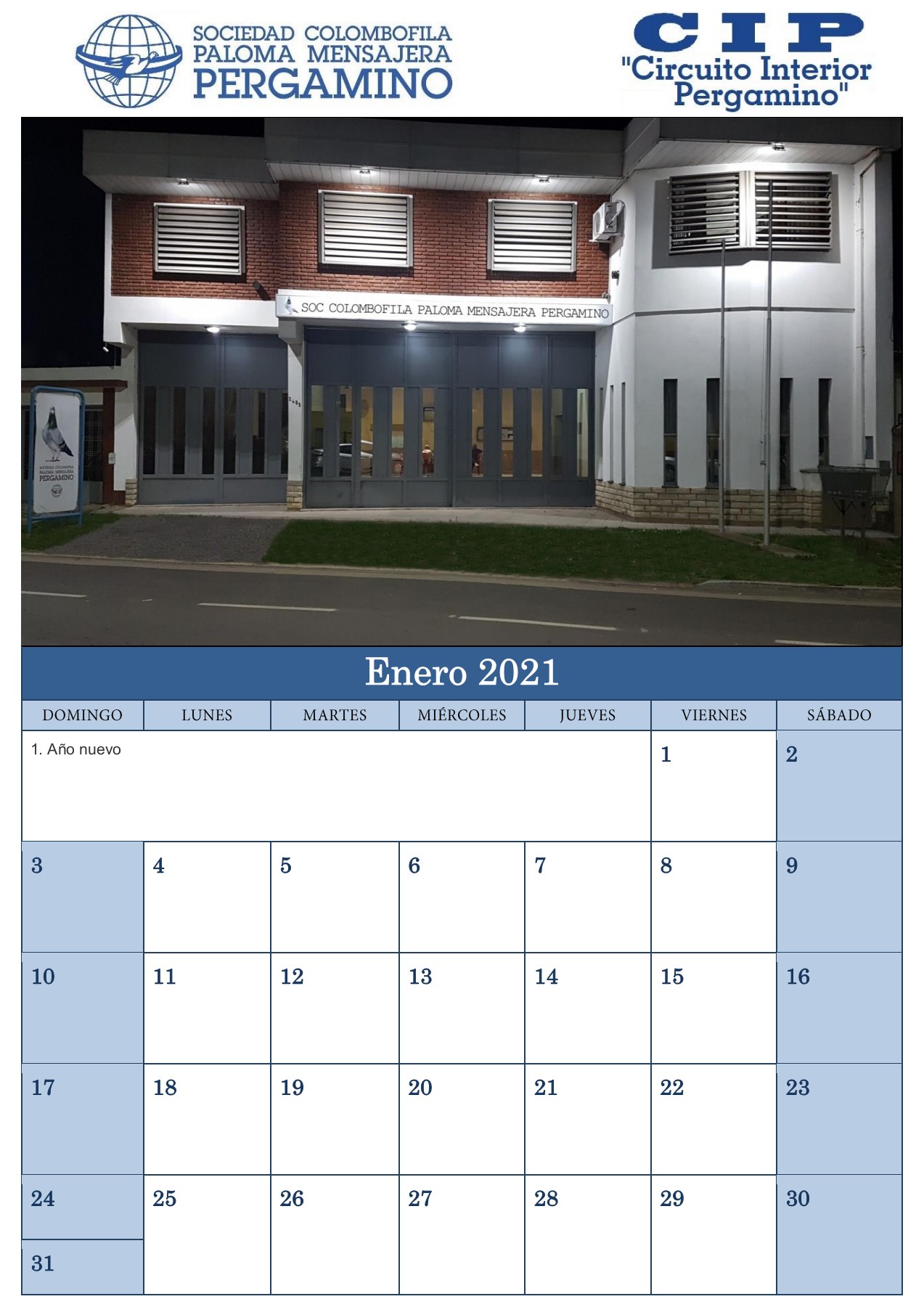 CIP 2021 - Almanaque - Circuito Interior Pergamino - Página 1 - 12