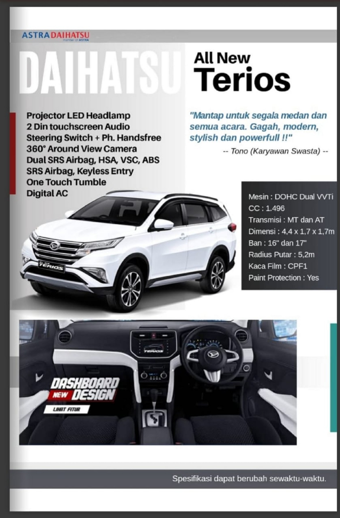 CATALOG DAIHATSU Bobysaputra2411 ページ 2 オンラインでPDFをめくる PubHTML5