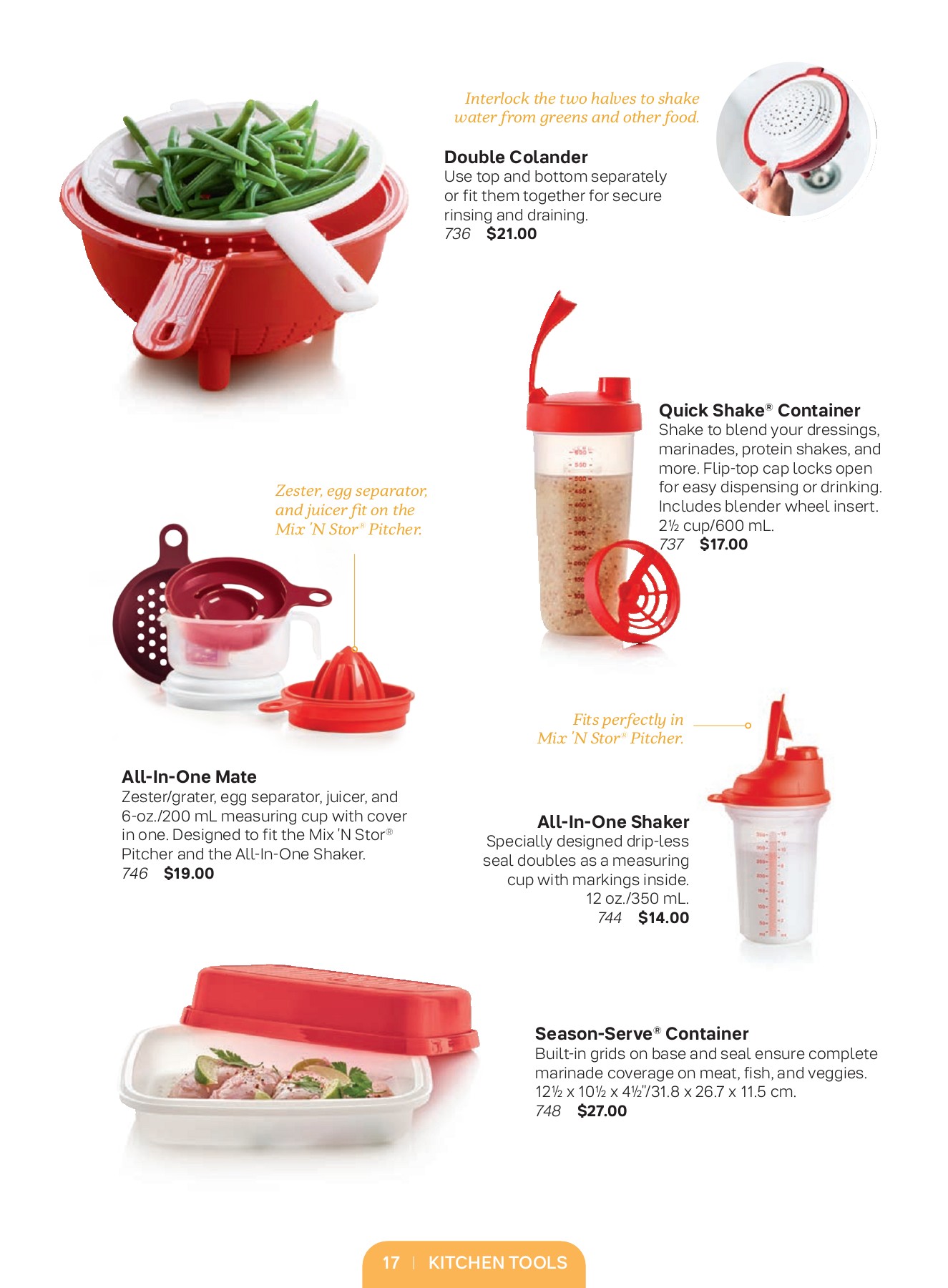 Spring 2023 Catalog US Mary's Tupperware Emporium Page 17 Flip