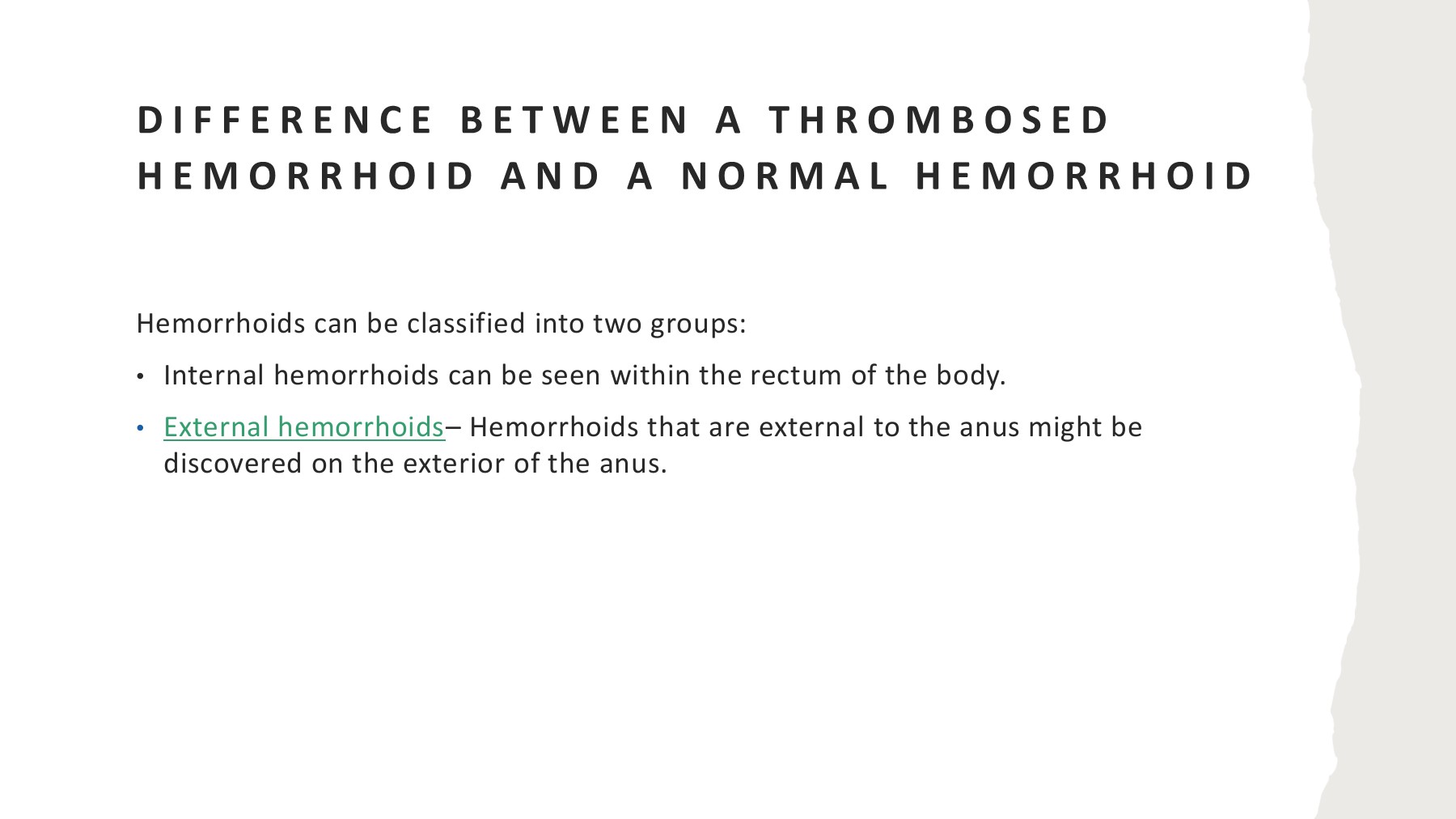Thrombosed Hemorrhoids Southlake General Surgery Southlake General
