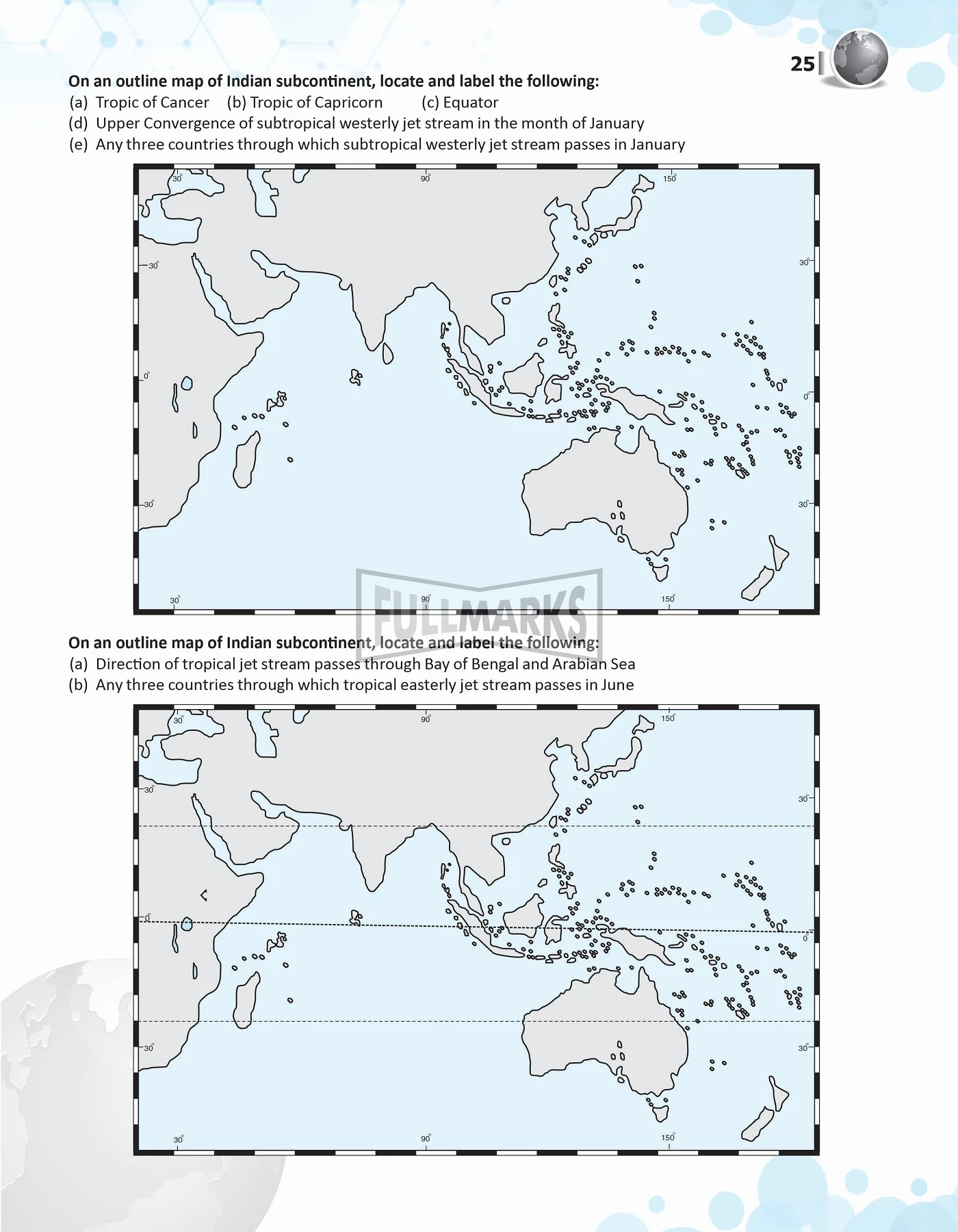 Active Map Practice Book Class 9 (Geography & History) - Full Marks Pvt ...