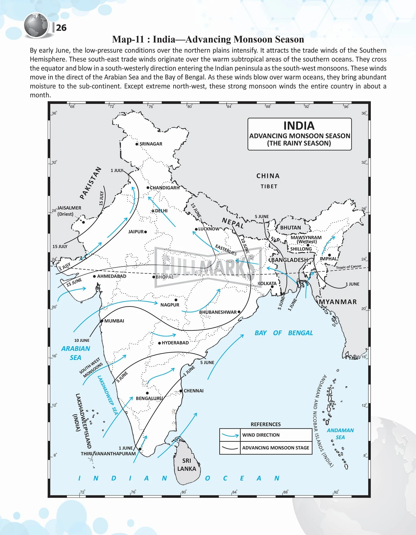 Mapbook Class 9 Active Map Practice Book Class 9 (Geography & History) - Full Marks Pvt ...