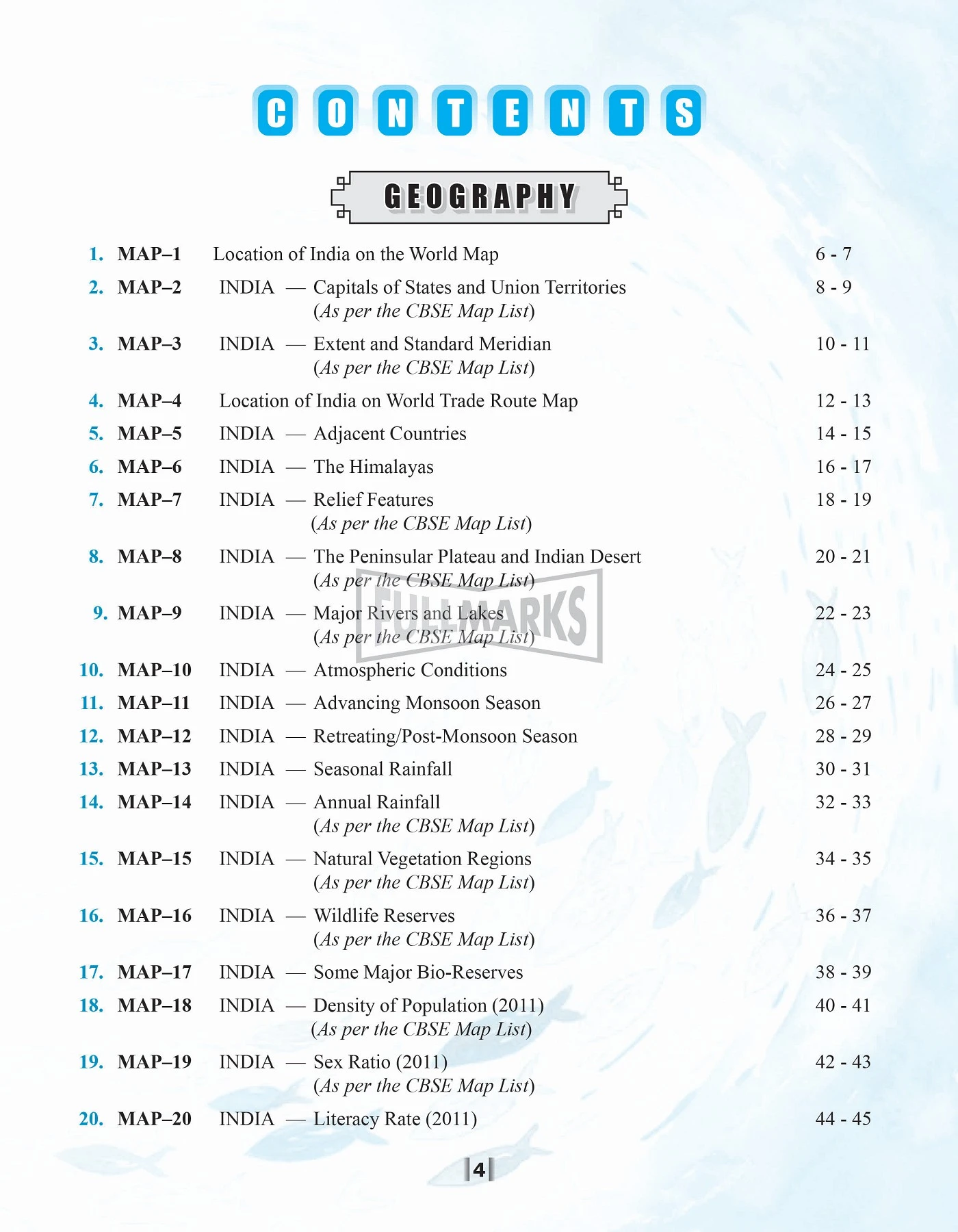 Mapbook Class 9 Active Map Practice Book Class 9 (Geography & History) - Full Marks Pvt ...