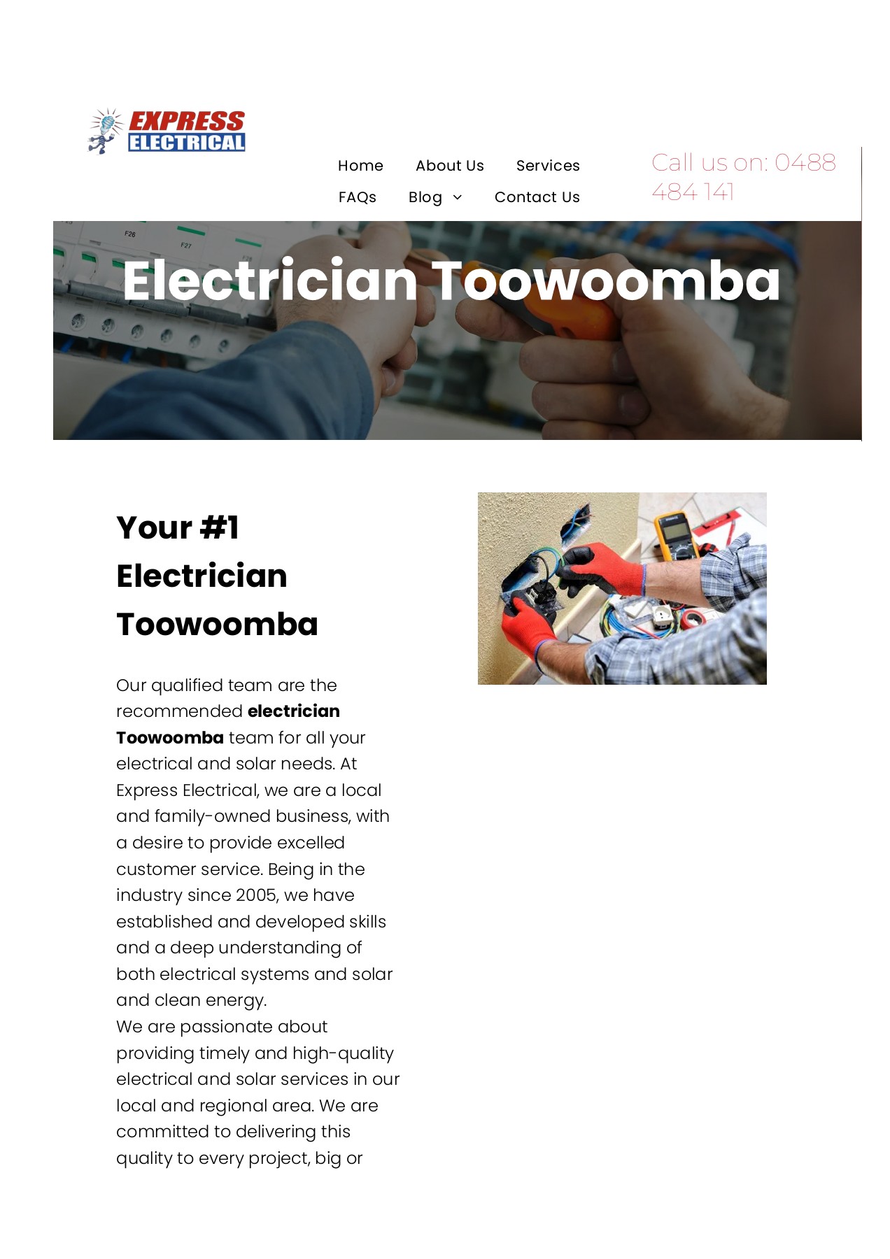 Electrician Toowoomba Toowoomba Electrical Repairs Page 1 3
