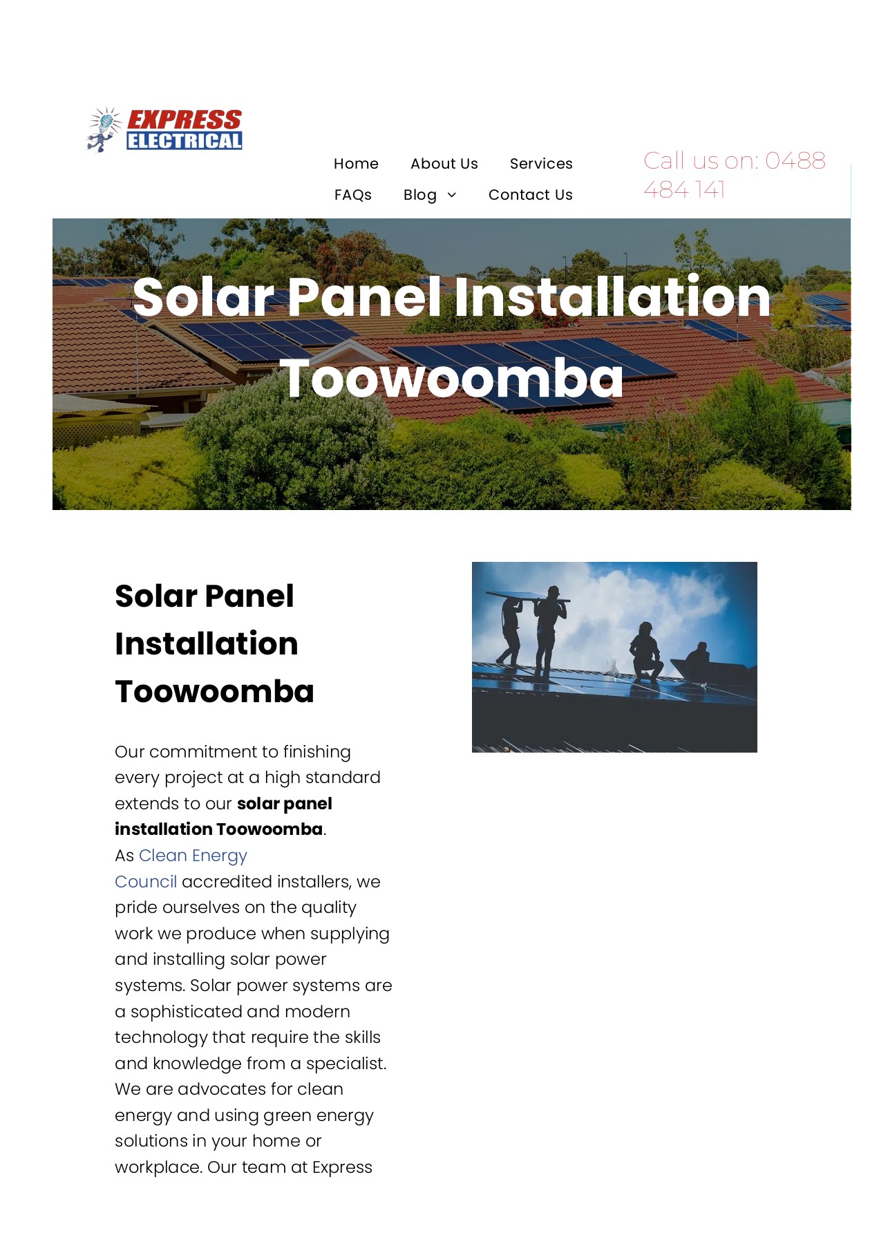 Solar Power Toowoomba Express Electrical Page 1 4 Flip PDF