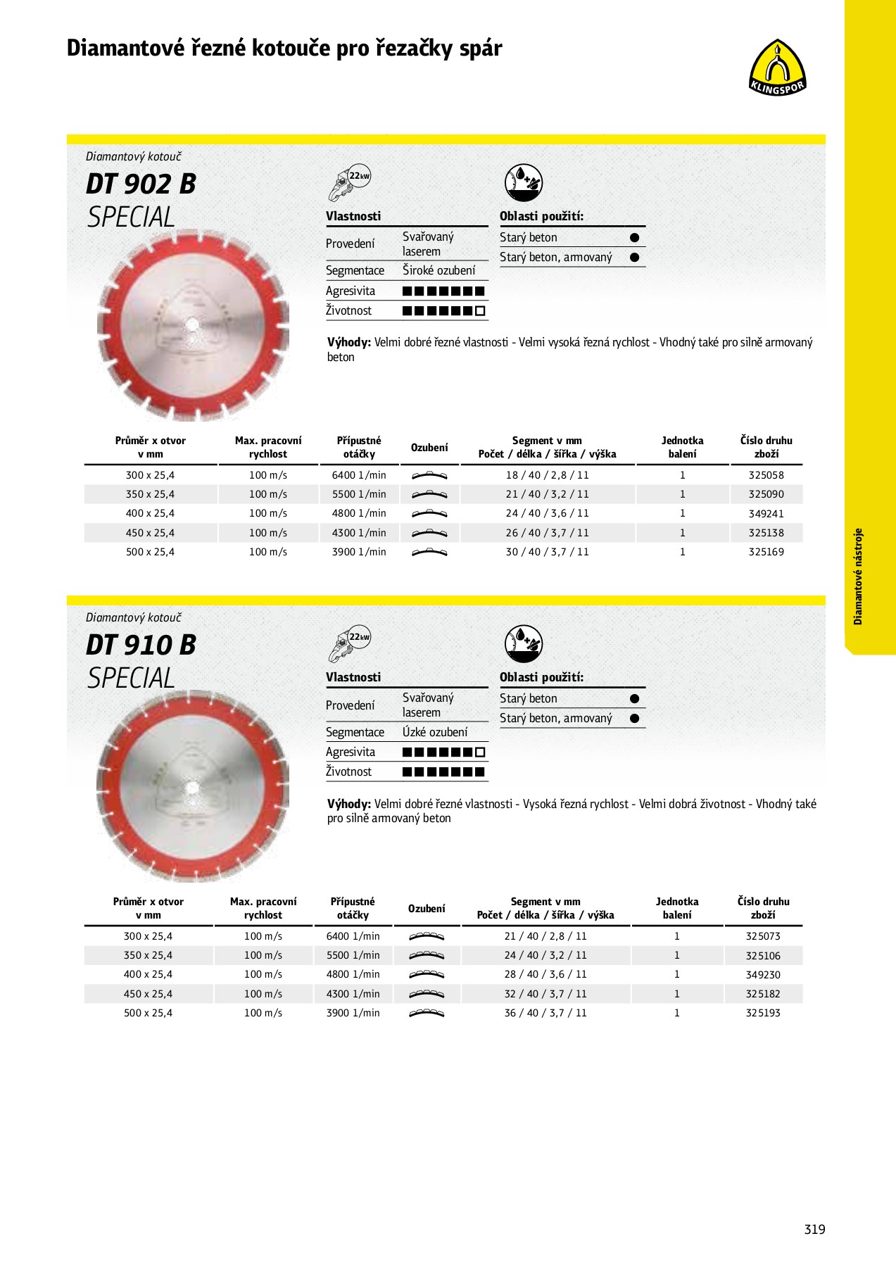 JOW_SK_klingspor admin Stránka 319 Překlopení PDF online PubHTML5