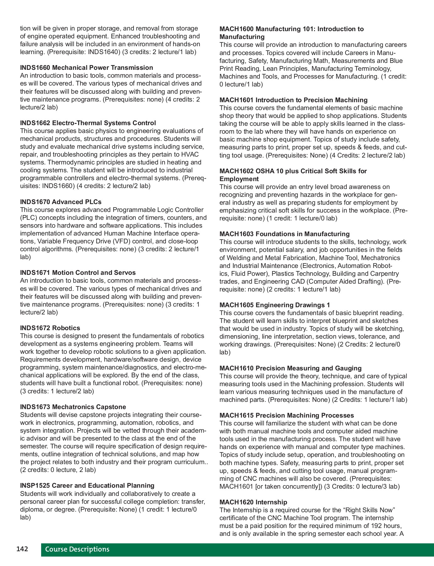 MSCS Course Catalog 20202022 Minnesota State College Southeast