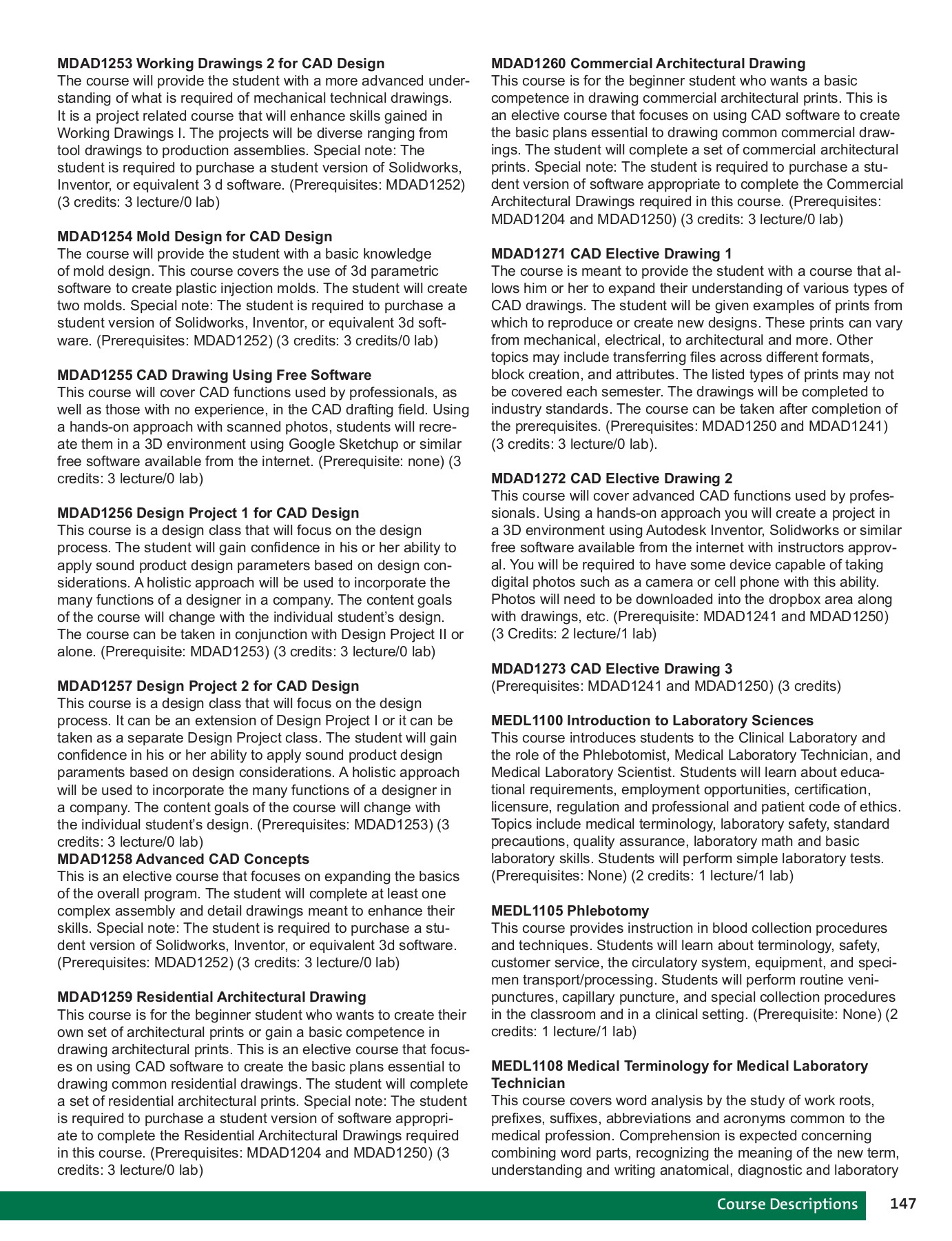 MSCS Course Catalog 20202022 Minnesota State College Southeast