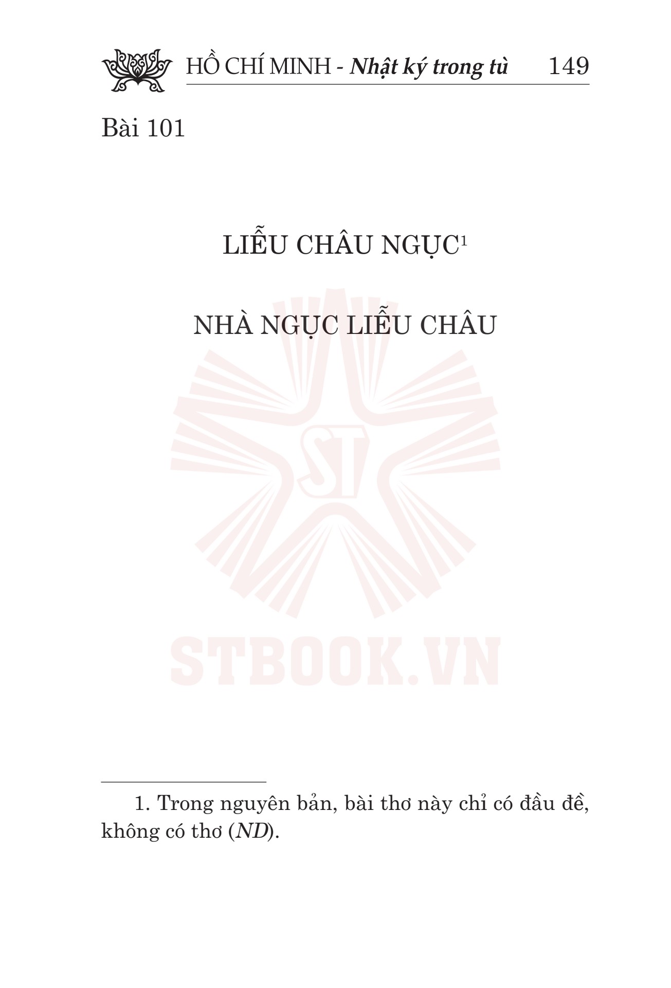 Nhat ky trong tu - THƯ VIỆN ĐIỆN TỬ TRƯỜNG TH&THCS KIM BÌNH - Trang 149 ...