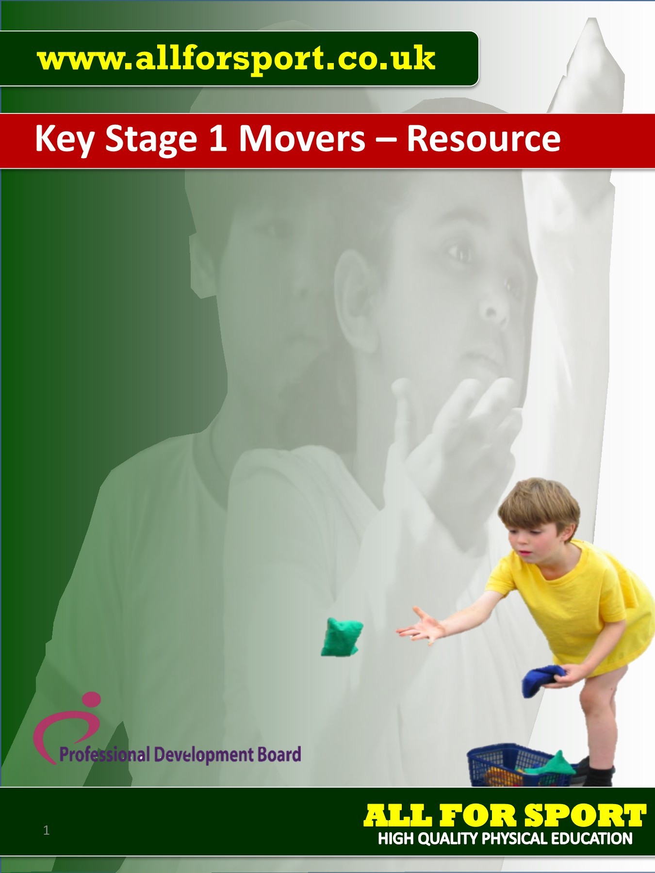 KS1 Movers Teachers Handbook All For Sport Ltd Tudalen 1 72