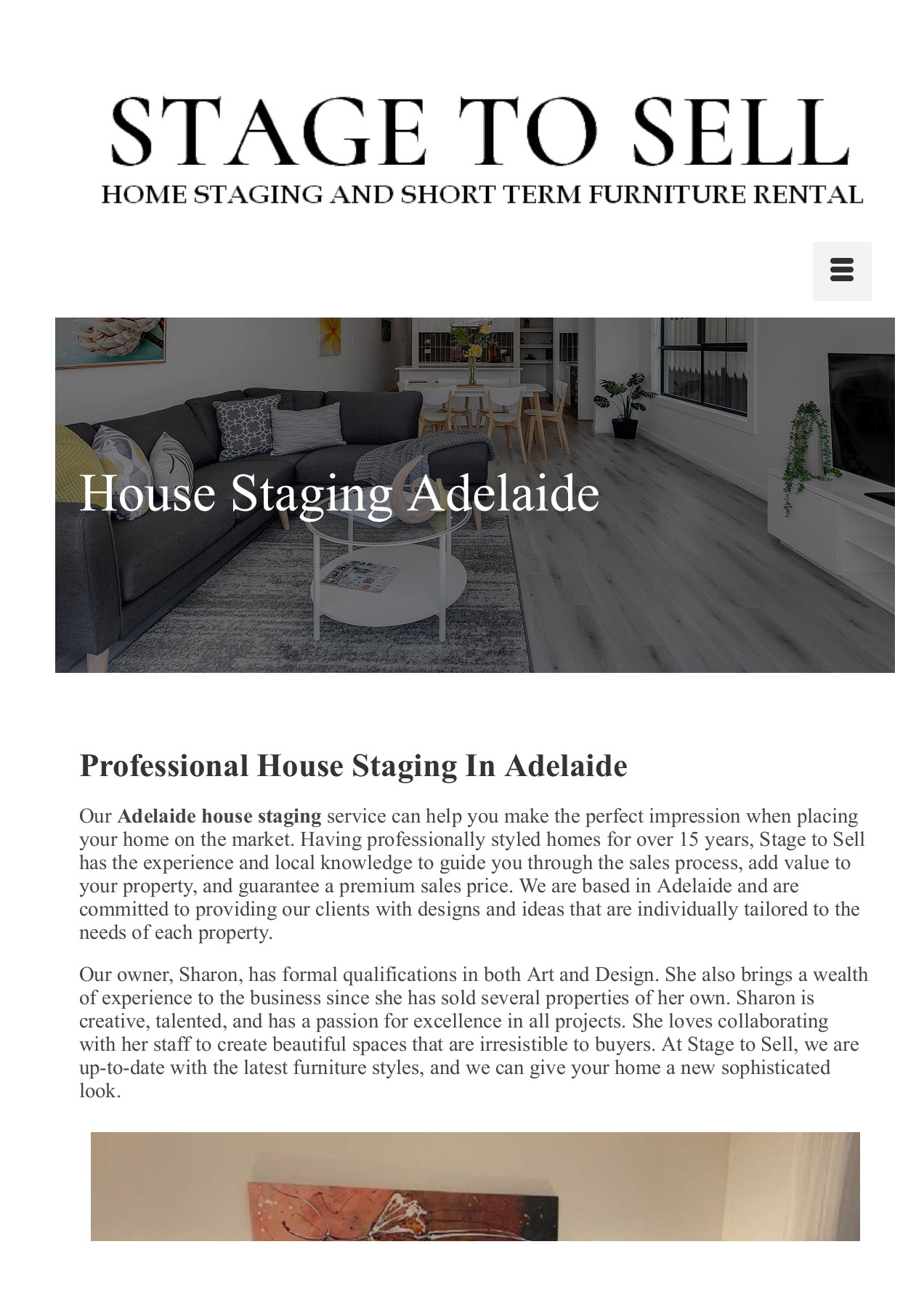 House Staging Adelaide Stage to sell Page 1 4 Flip PDF Online