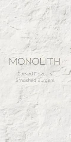 Monolith Menu Monolith Menu