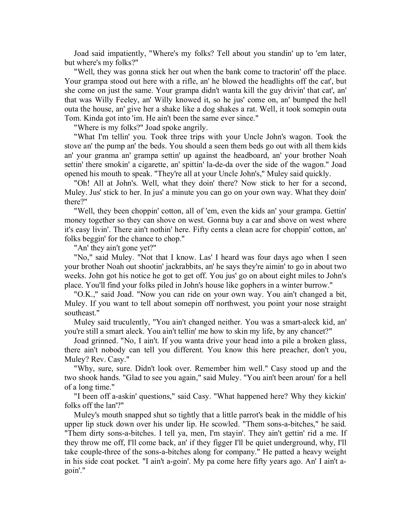 Grapes of Wrath full text nheoham Page 31 Flip PDF Online